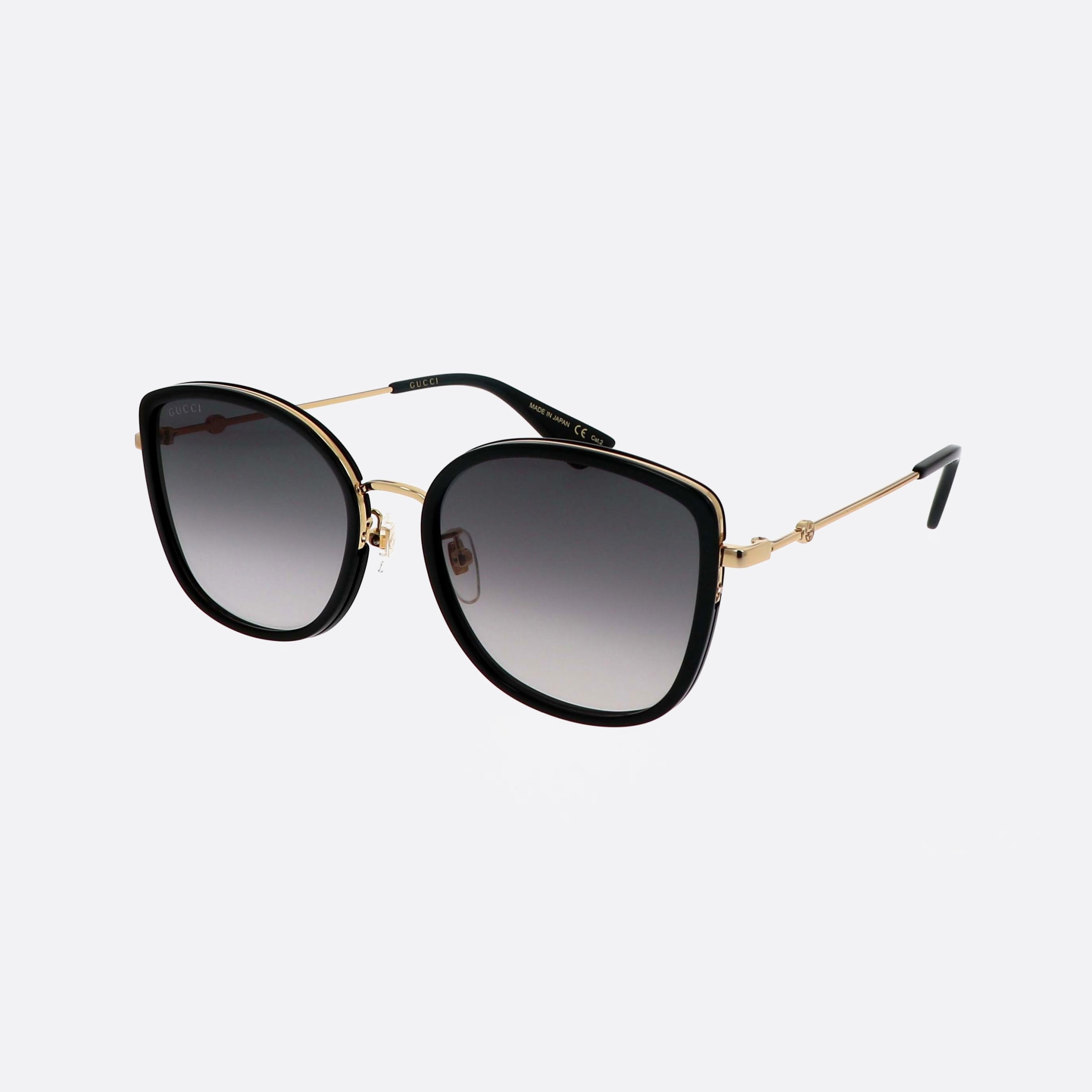 Gucci 56mm Gg0606sk Black Butterfly Woman Sunglasses - Main View