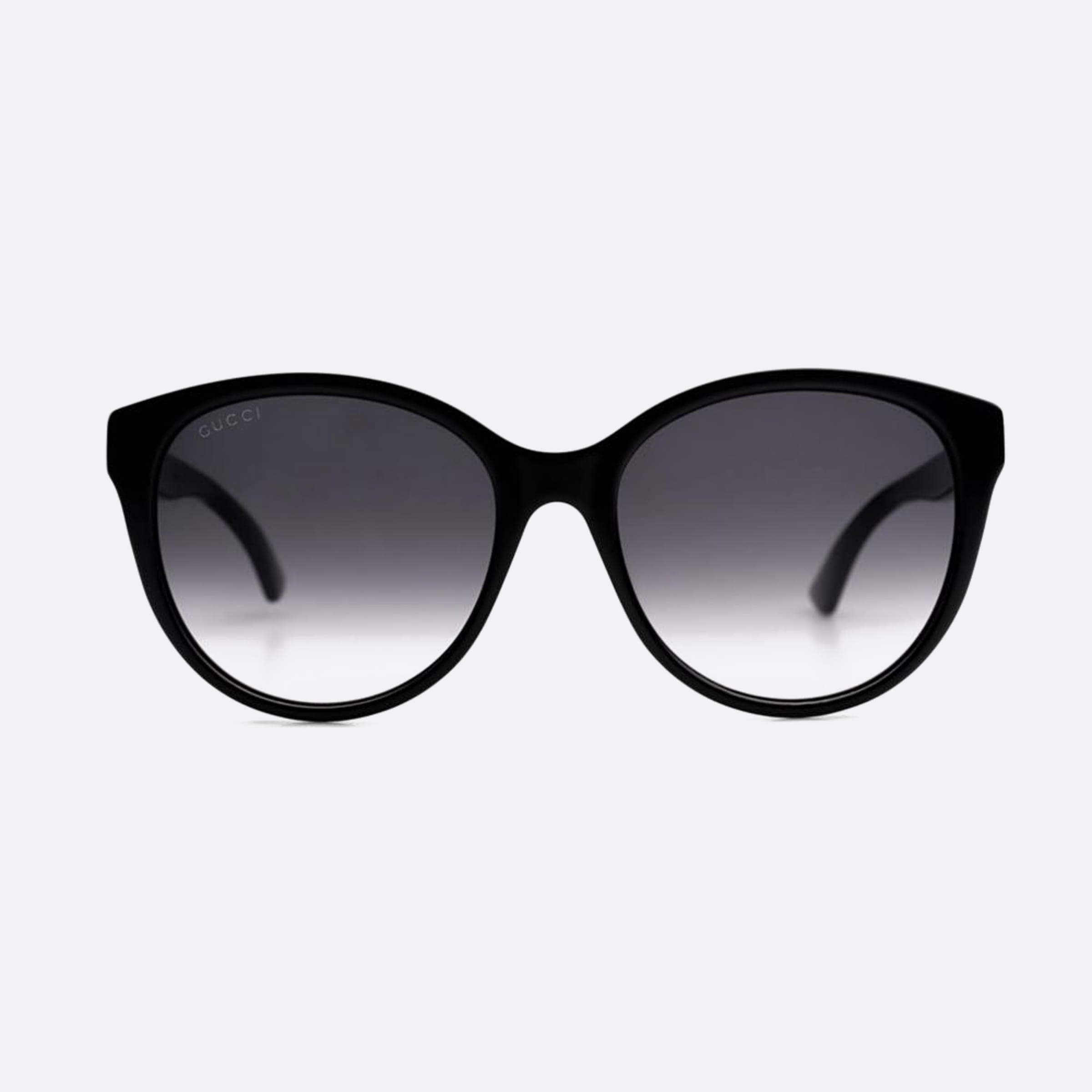 Gucci 56mm Black Round Woman Sunglasses - Main View