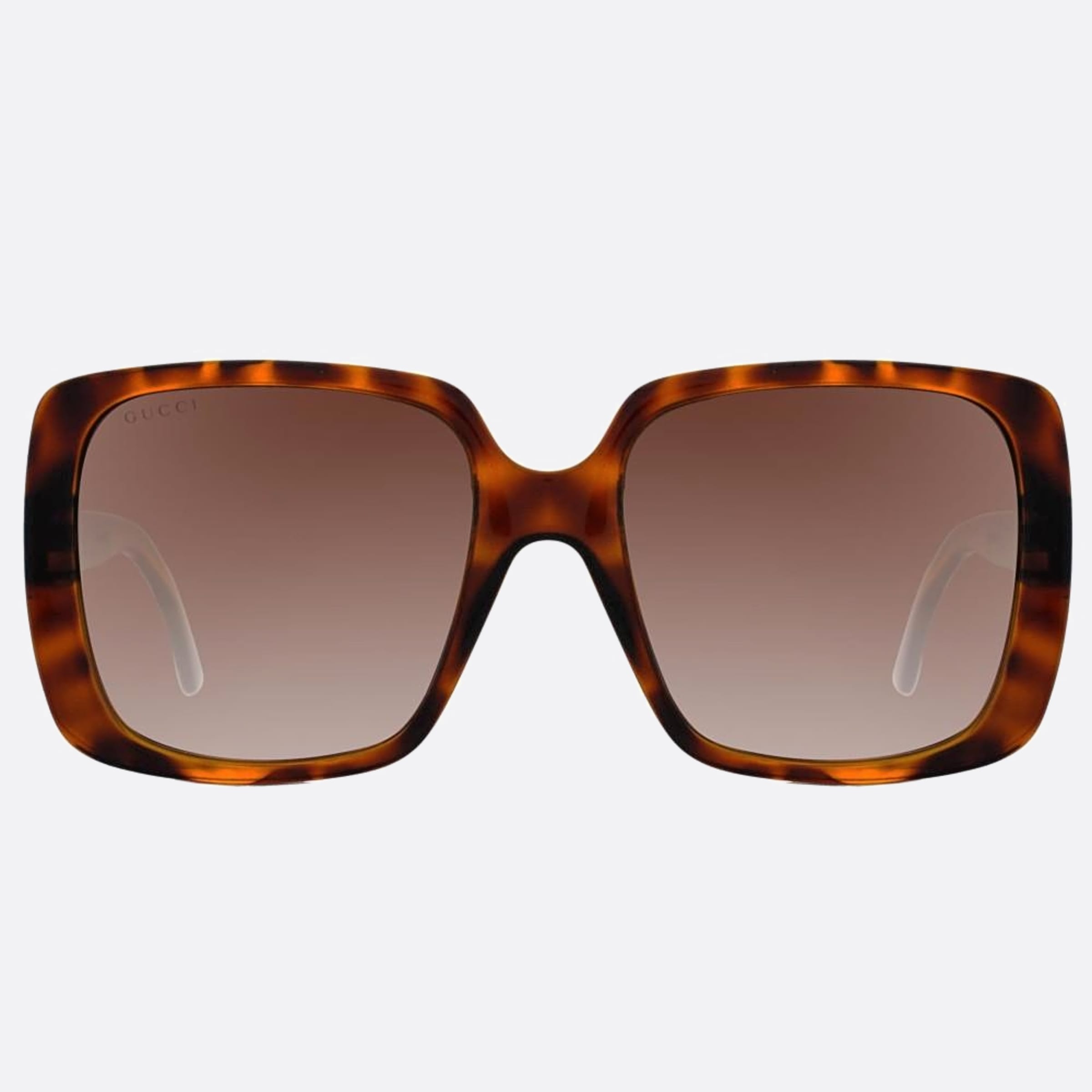 Gucci 56mm Havana Oversize Woman Sunglasses - Main View