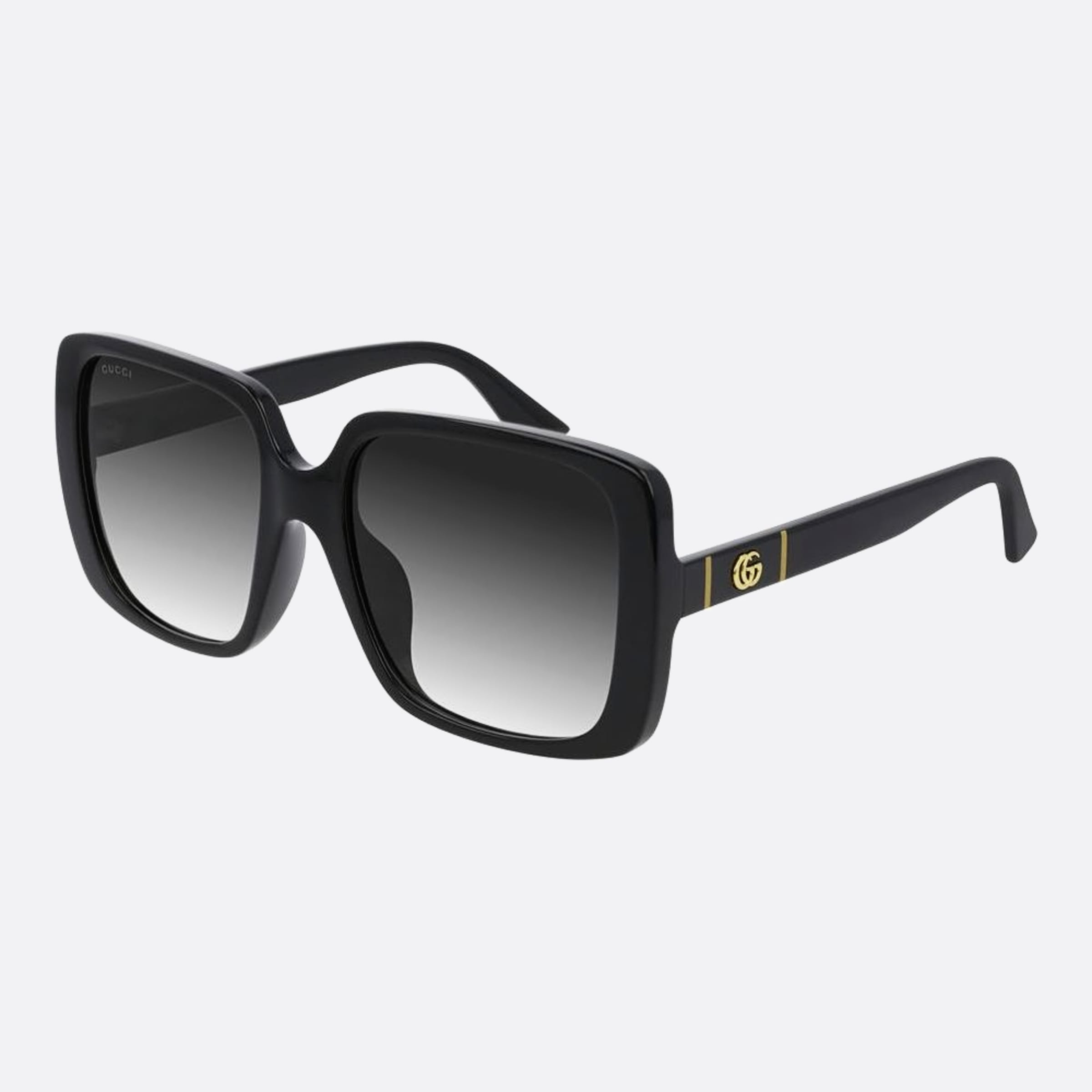 Gucci 56mm Gg0632sa Black Geometric Woman Sunglasses - Side View