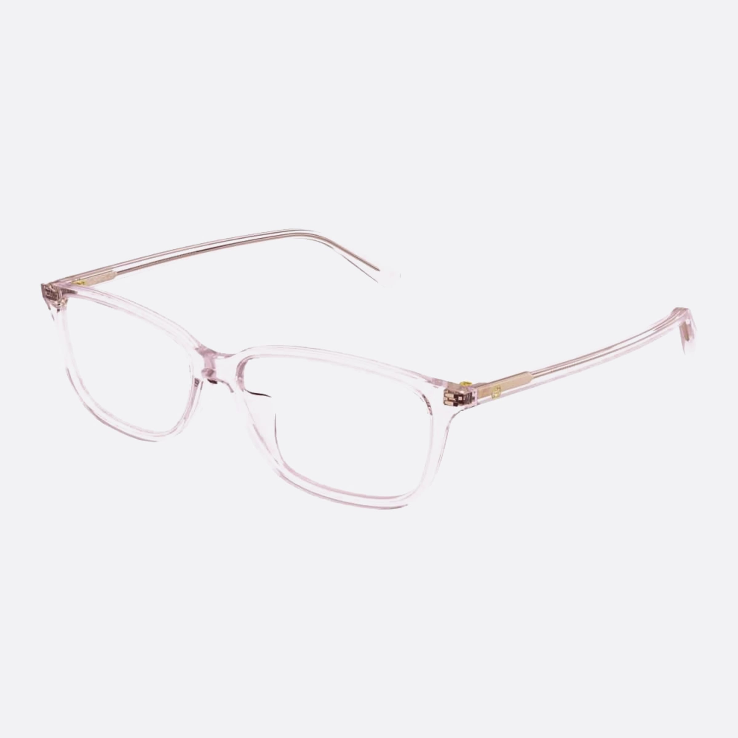 Gucci 54mm Gg0757oa Pink Geometric Woman Eyeglasses - Side View