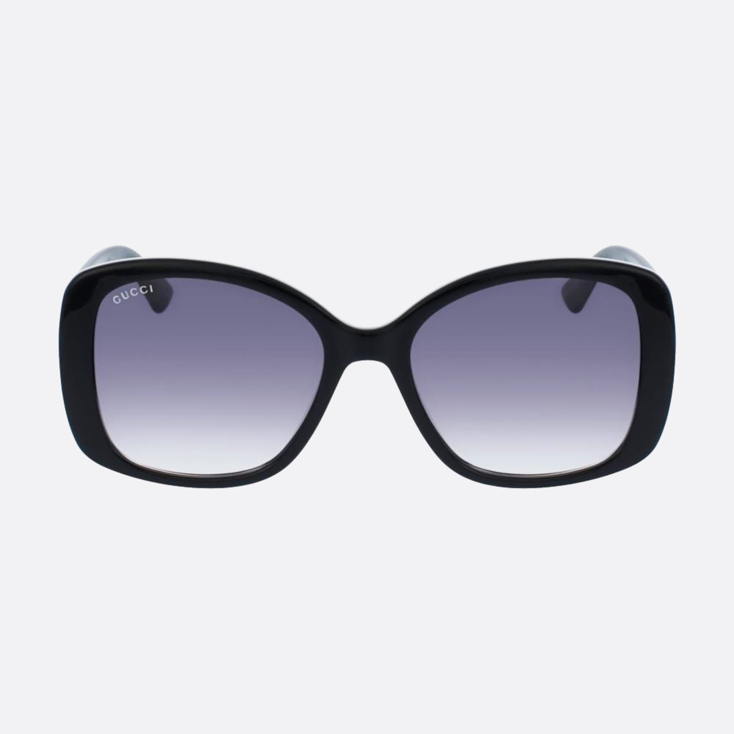 Gucci 56mm Black Butterfly Woman Sunglasses - Main View