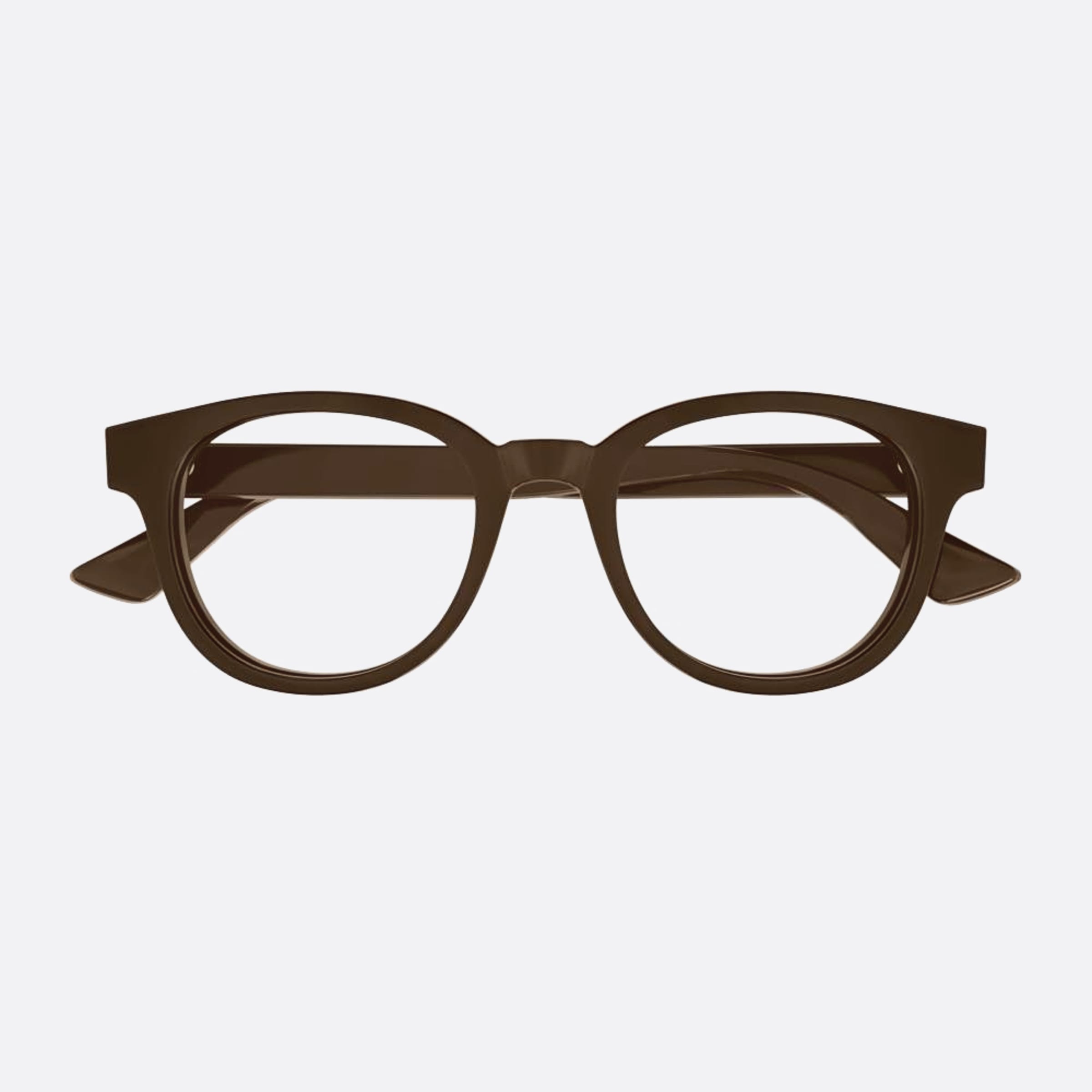 Gucci 50mm Brown Geometric Man Eyeglasses - Main View