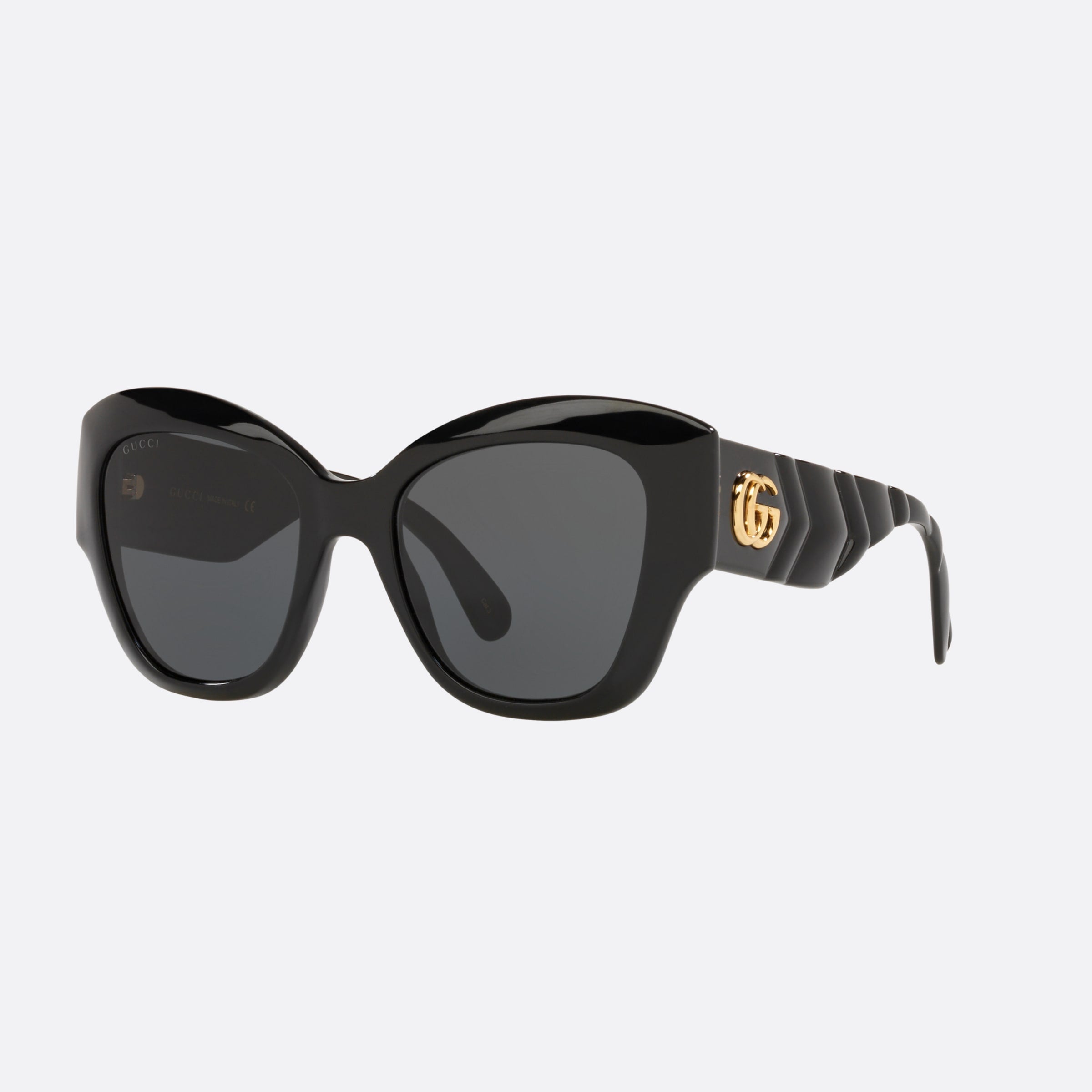 Gucci 53mm Black Cat Eye Woman Sunglasses - Main View