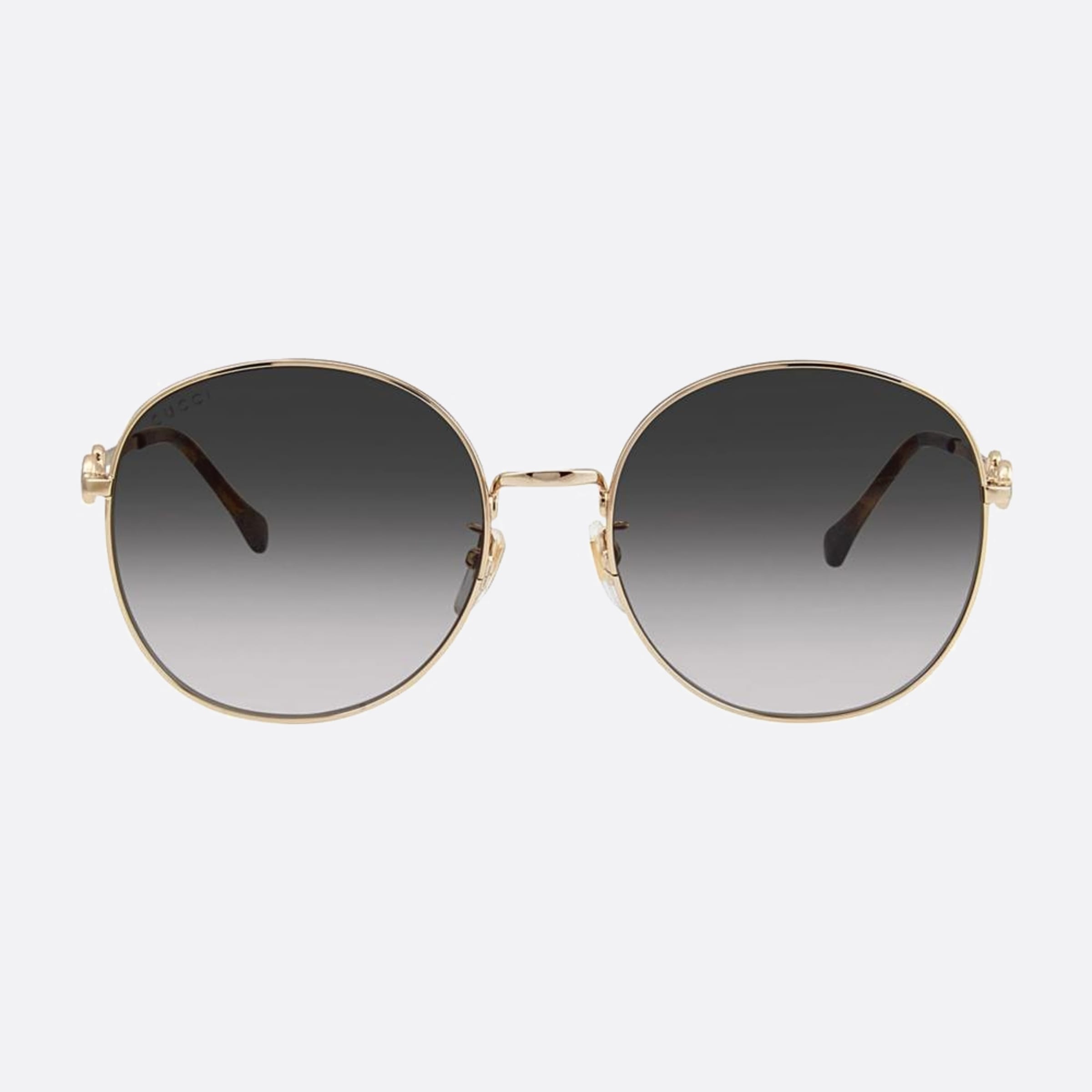 Gucci 59mm Gg0881sa Gold Round Women Sunglasses - Main View