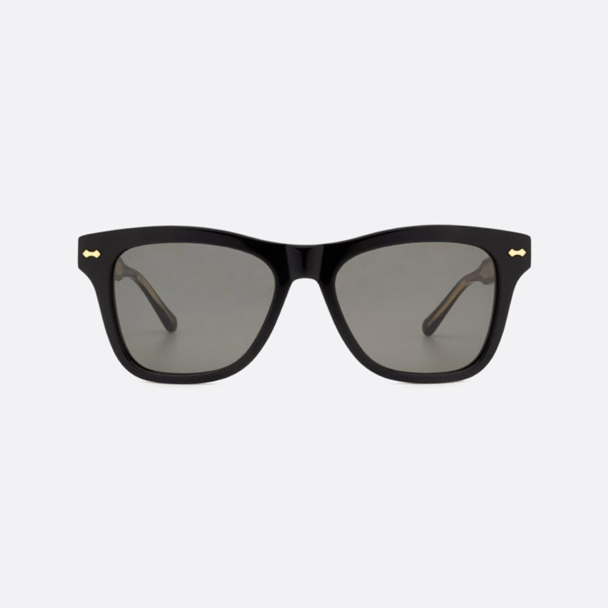 Gucci 53mm Black Squared Man Sunglasses - Main View
