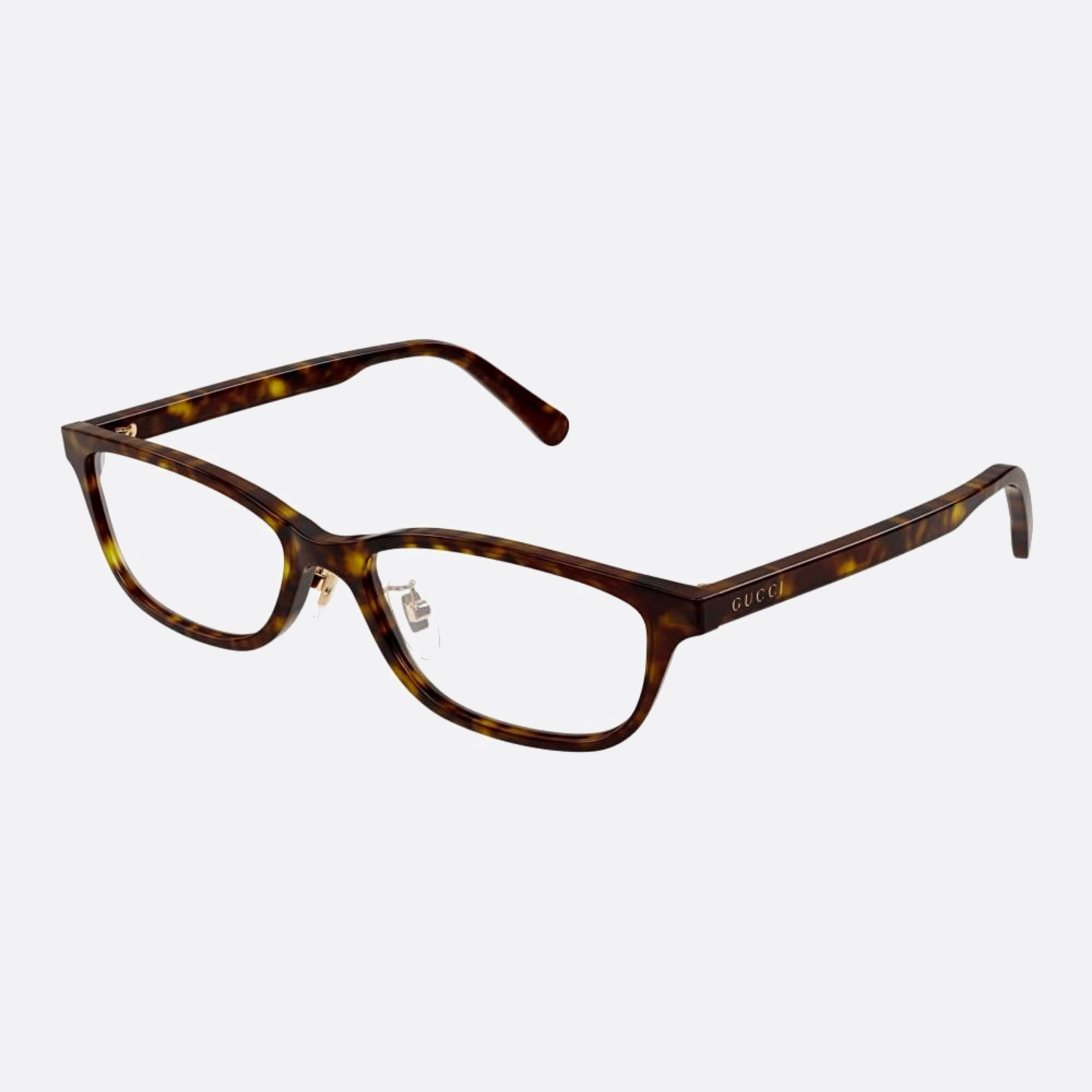 Gucci 54mm Gg0931oj Havana Geometric Unisex Eyeglasses - Side View