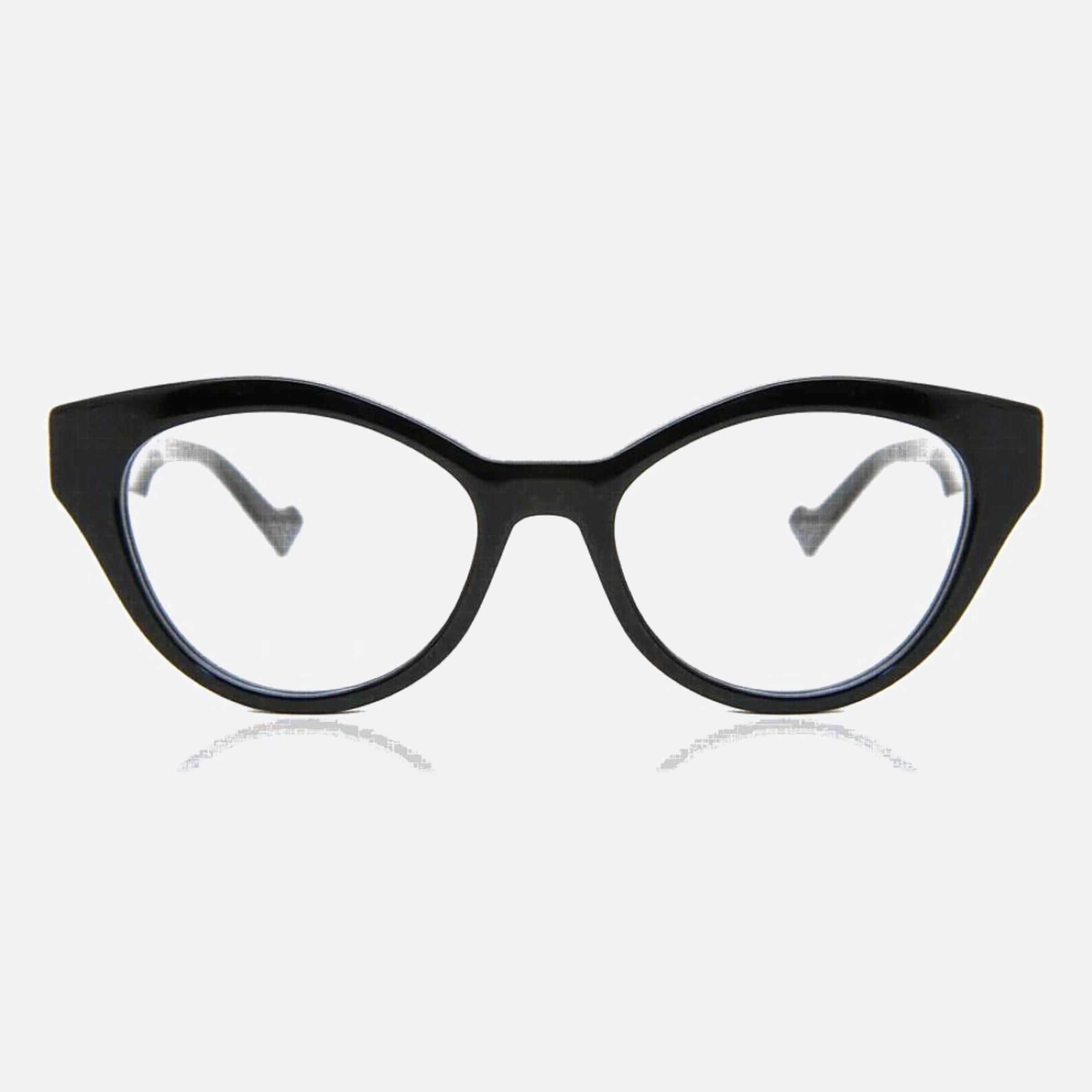 Gucci 51mm Blk Black Cat Eye Woman Eyeglasses - Main View