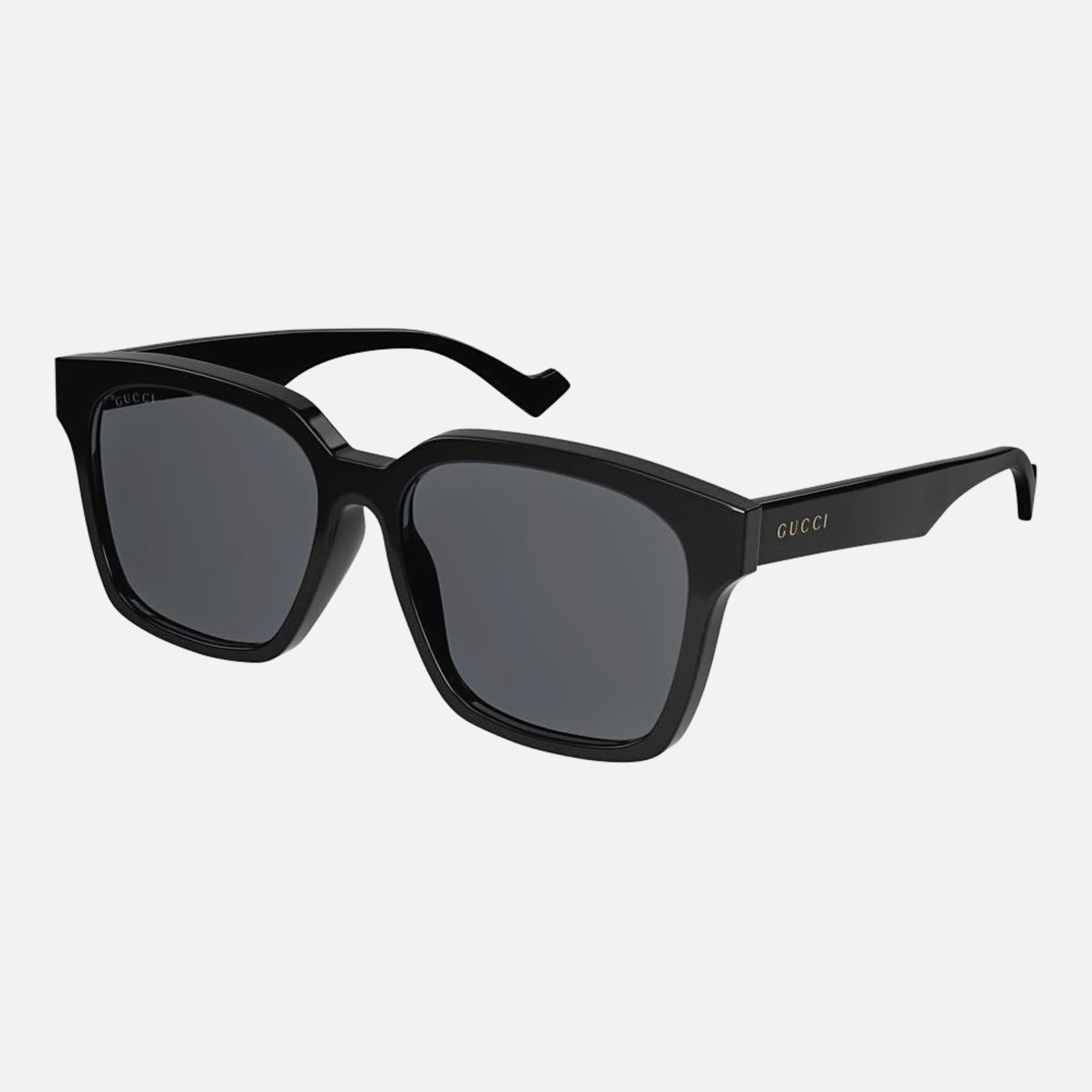 Gucci 57mm Gg0965sa Black Squared Man Sunglasses - Side View
