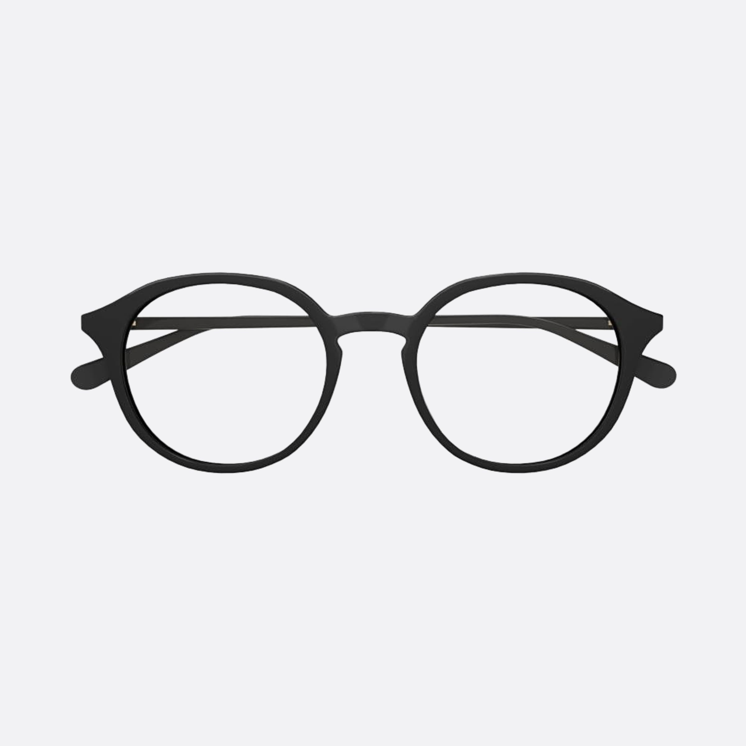 Gucci 51mm Black Round Woman Eyeglasses - Main View