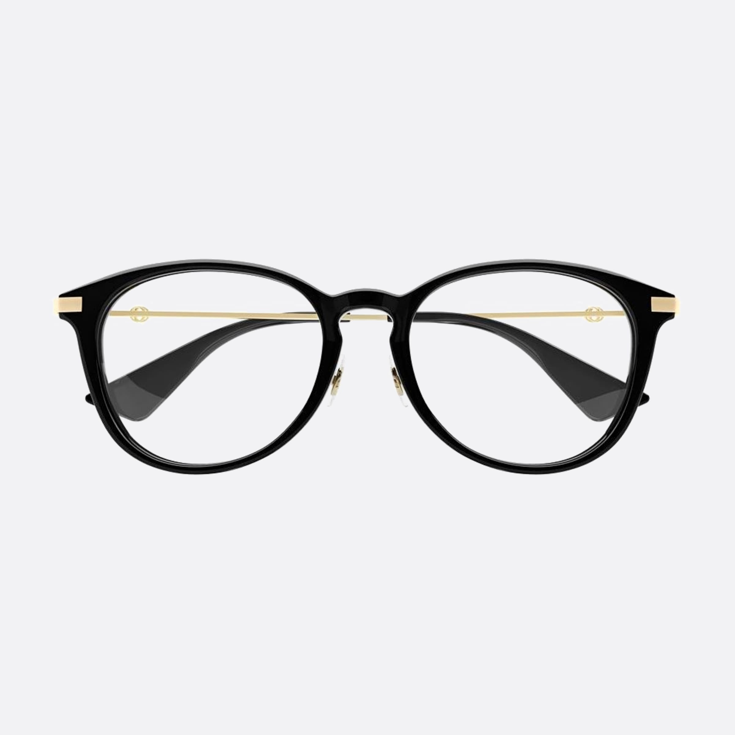 Gucci 53mm Gg1014oa Black Round Women Eyeglasses - Main View
