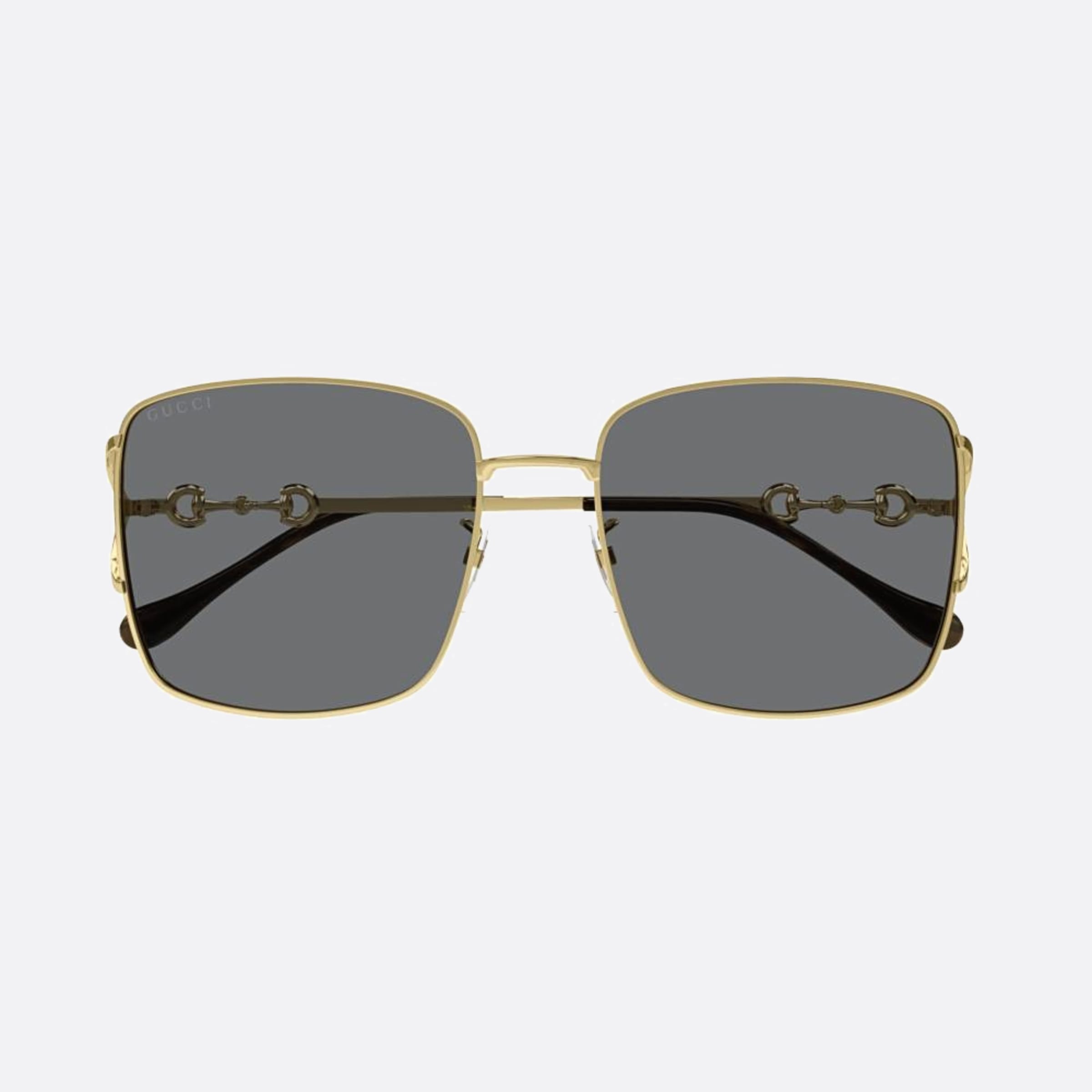Gucci 58mm Gg1018sk Gold Geometric Women Sunglasses - Main View