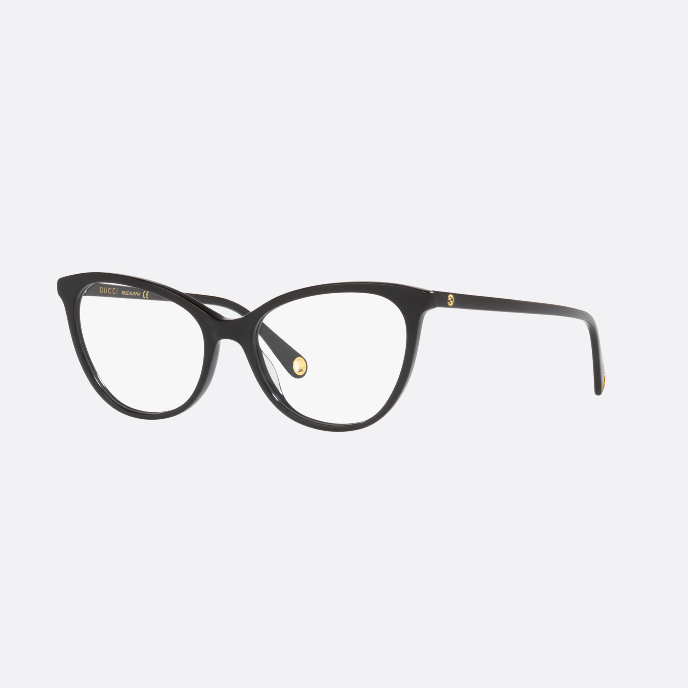 Gucci 54mm Black Cat Eye Woman Eyeglasses - Main View