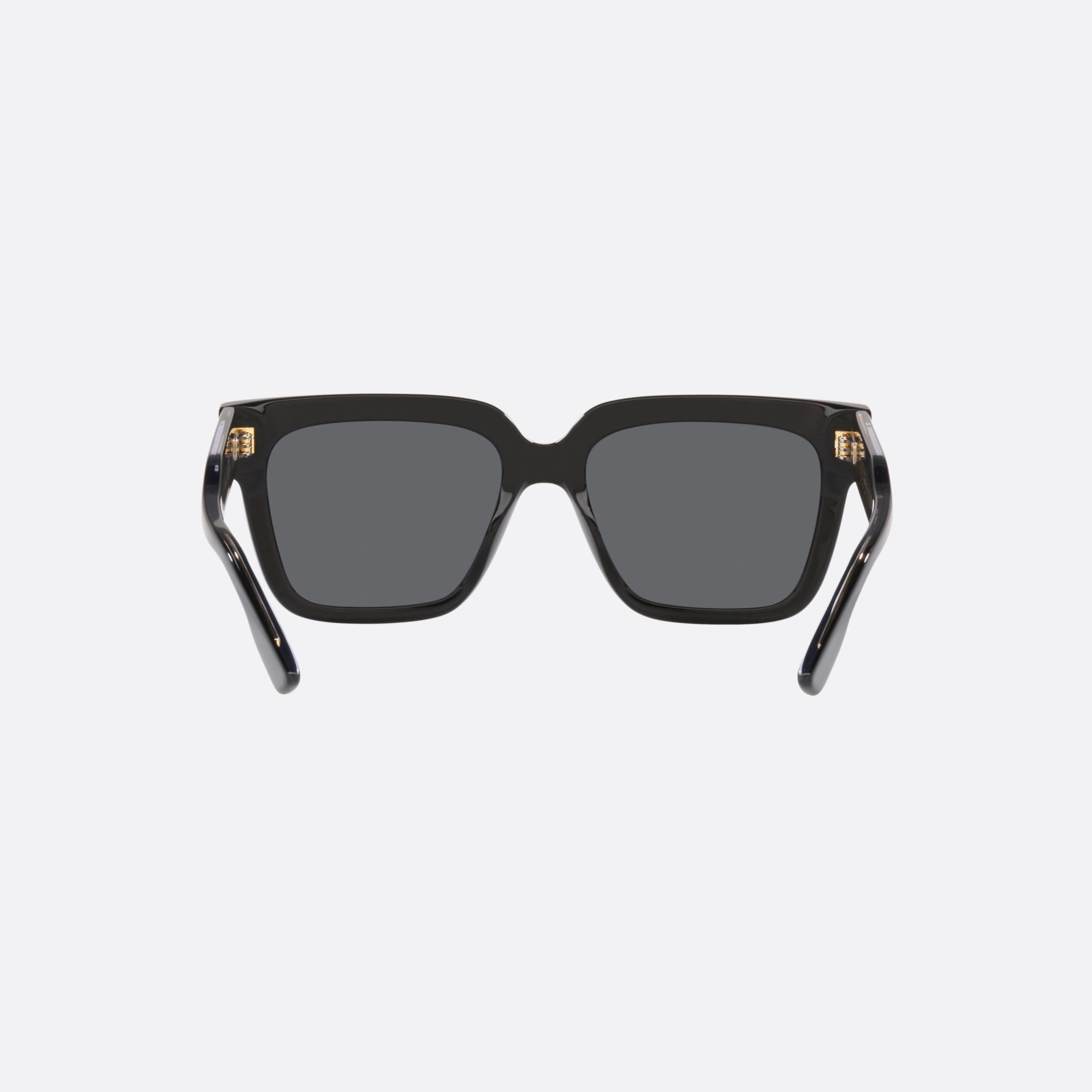 Gucci 54mm Black Rectangular Man Sunglasses - Side View