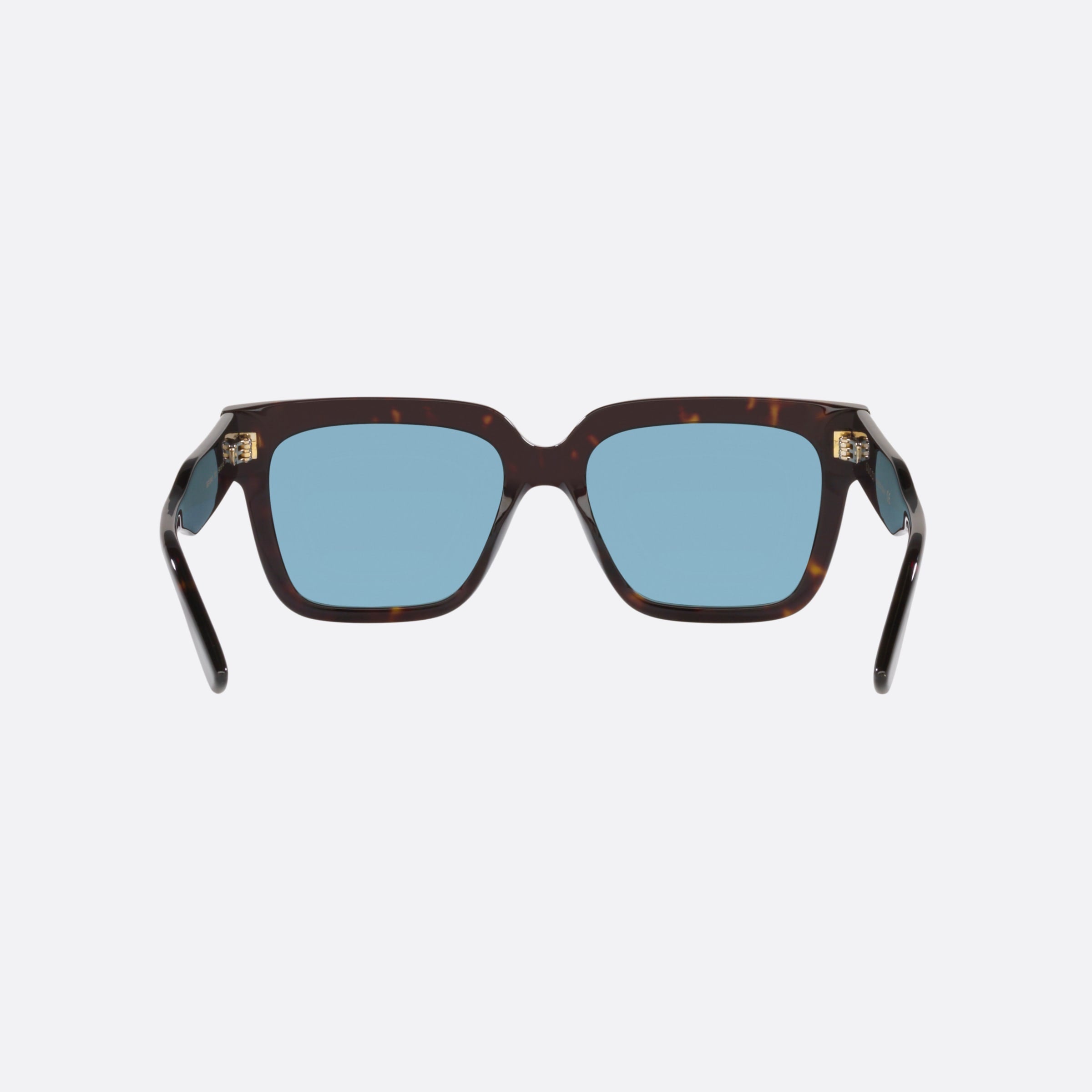 Gucci 54mm Havana Rectangular Man Sunglasses - Side View