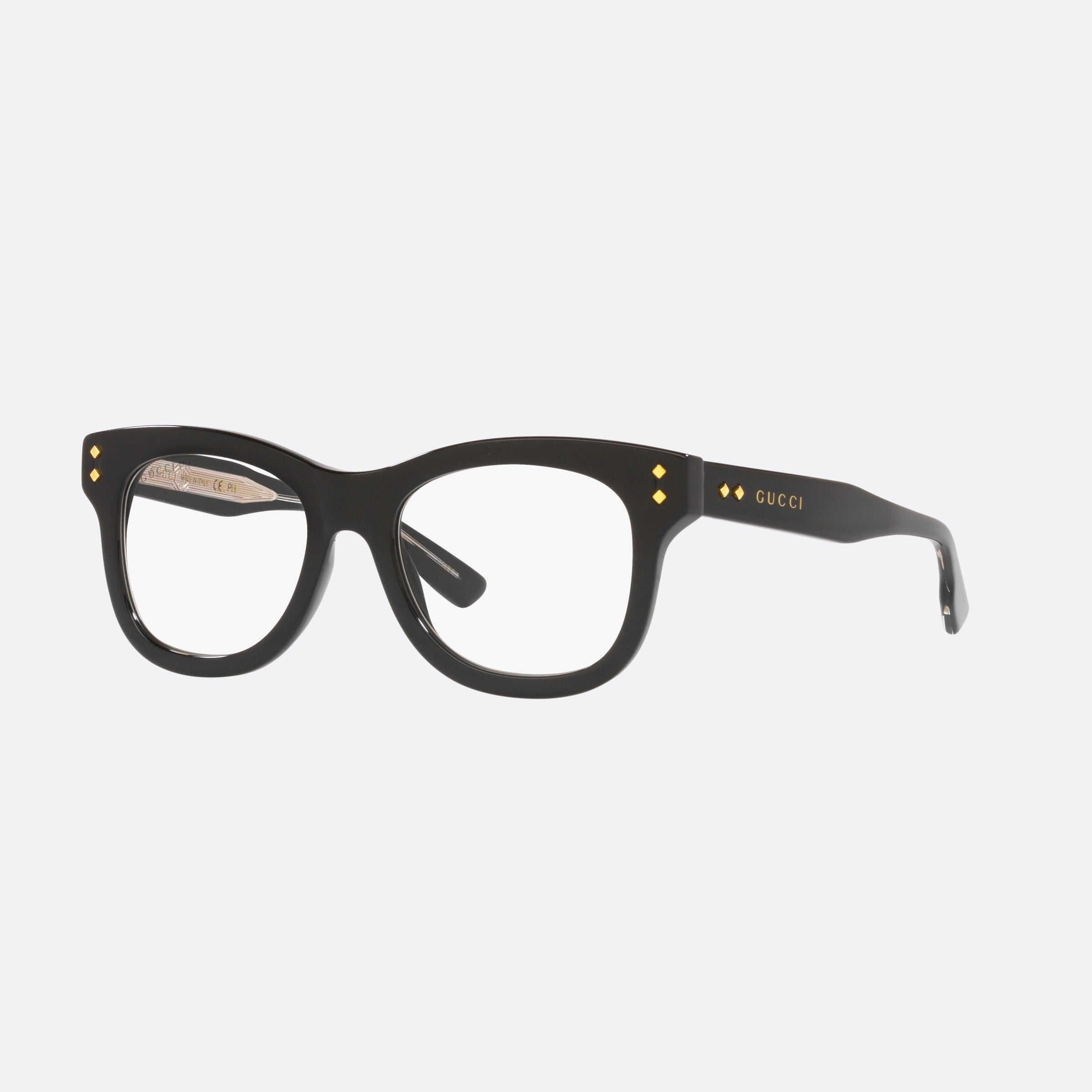 Gucci 51mm Snm Black Rectangle Photochromic Woman Sunglasses - Main View