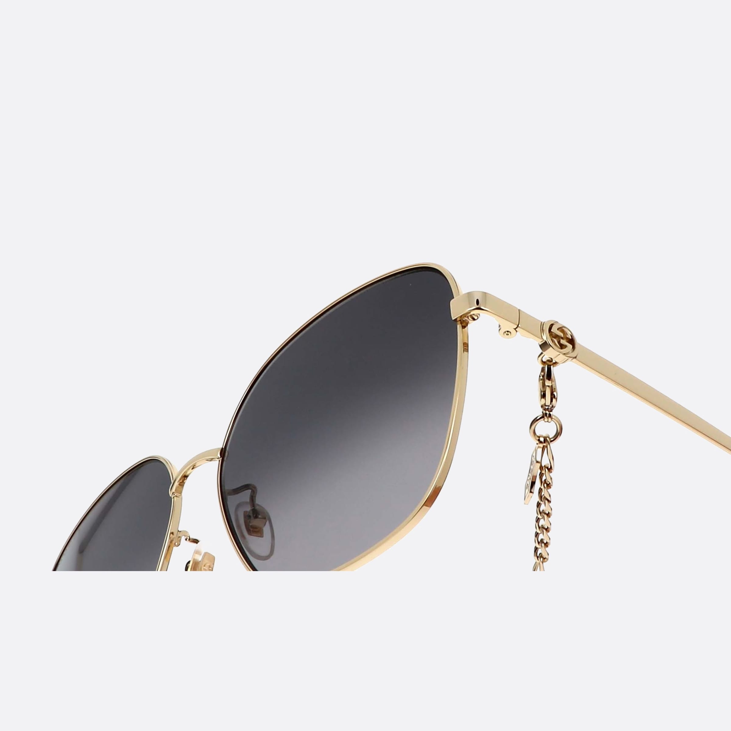 Gucci 61mm Gg1089sa Gold Square Woman Sunglasses - Additional Angle