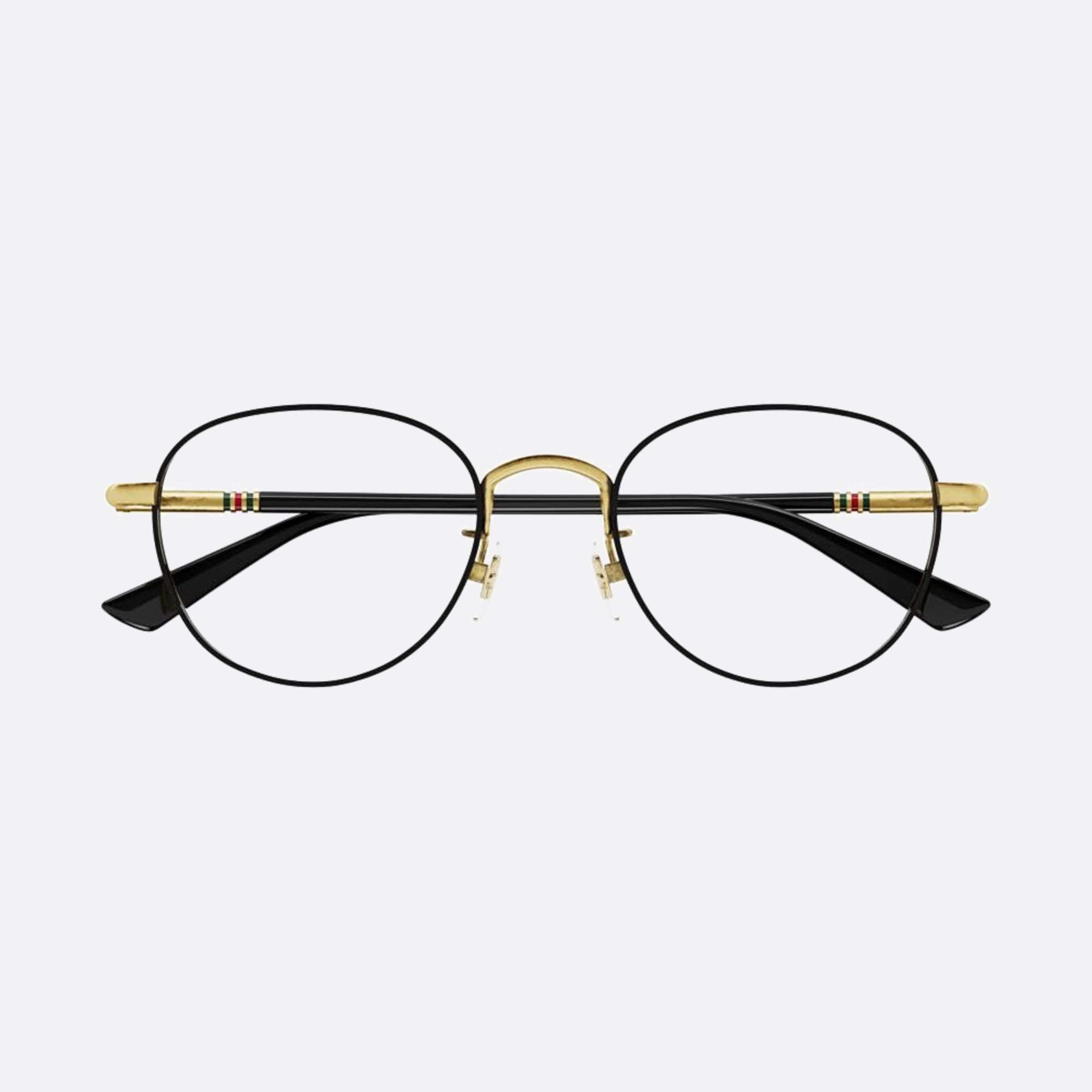 Gucci 50mm Bkgld Black Squared Women Eyeglasses - Main View