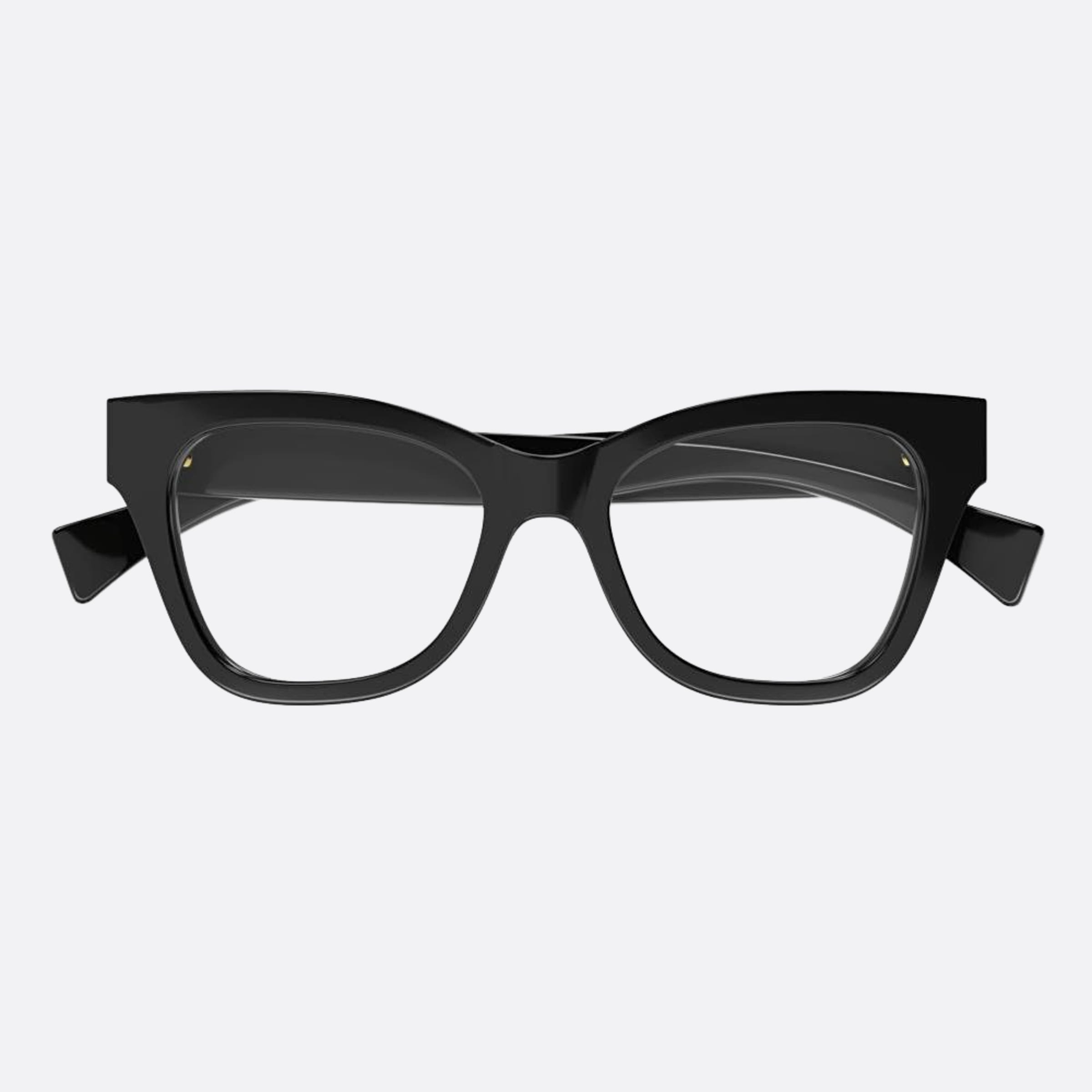 Gucci 52mm Black Geometric Woman Eyeglasses - Main View