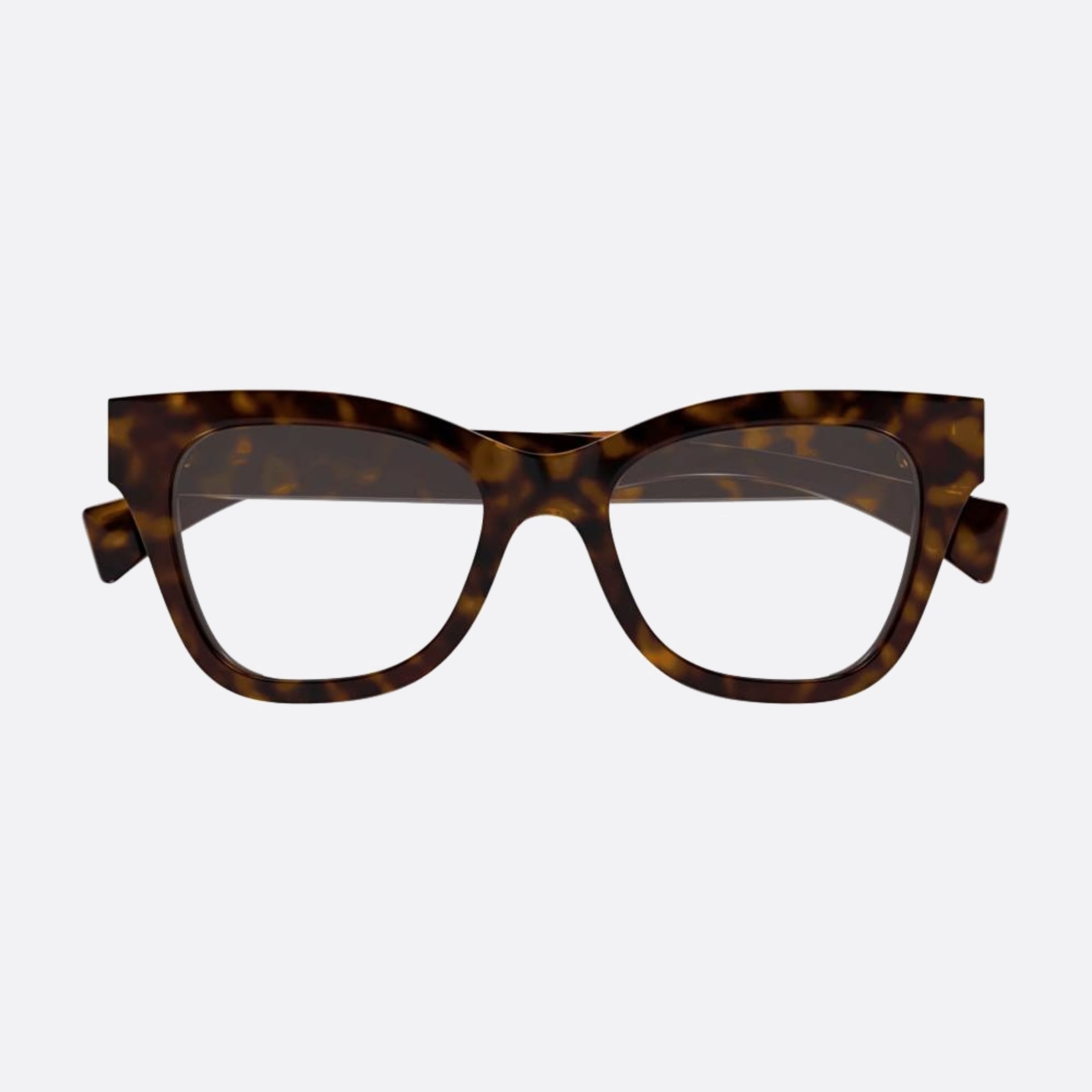 Gucci 52mm Havana Geometric Woman Eyeglasses - Main View
