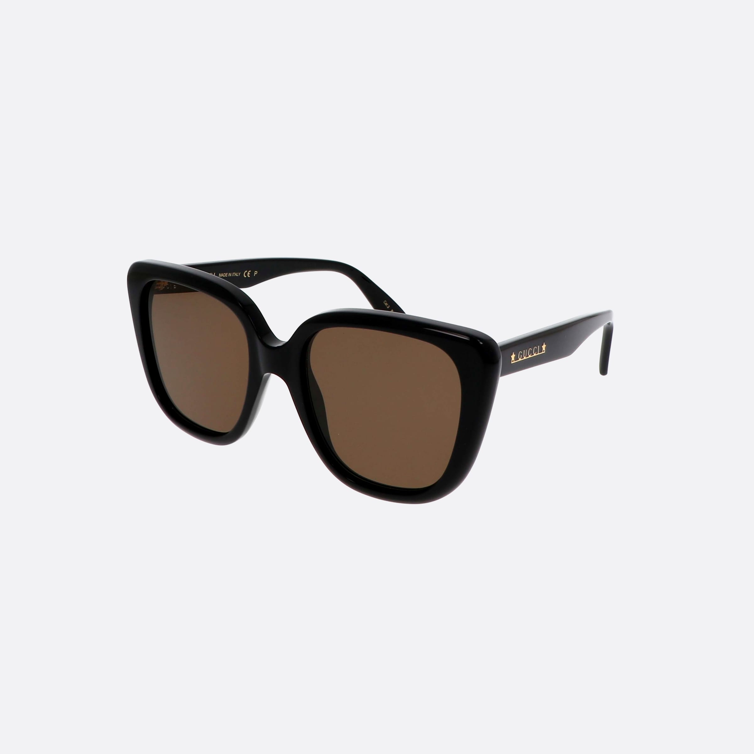 Gucci 54mm Ghy Black Squared Polarized Woman Sunglasses - Main View