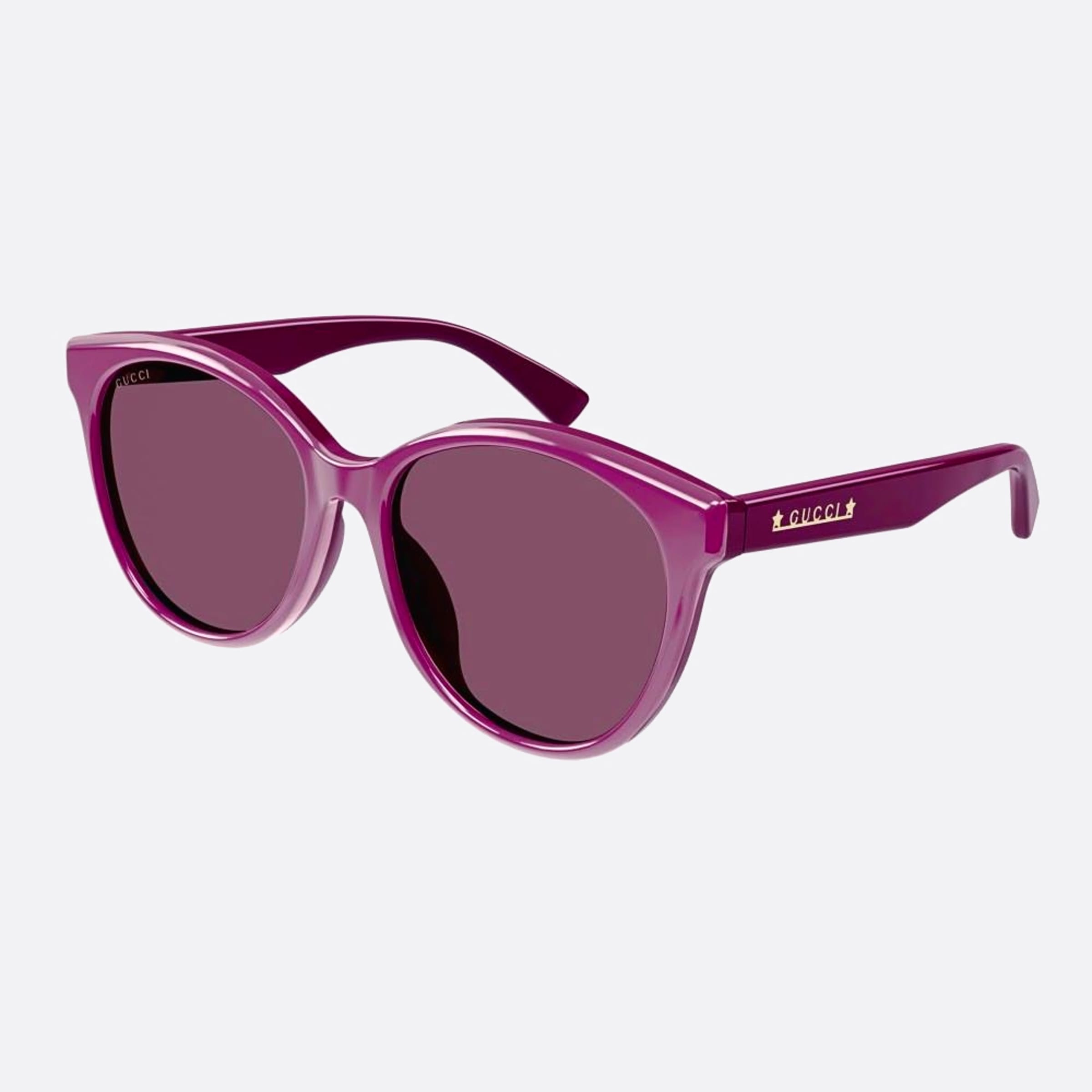 Gucci 57mm Gg1171sk Ghj Red Butterfly Woman Sunglasses - Side View