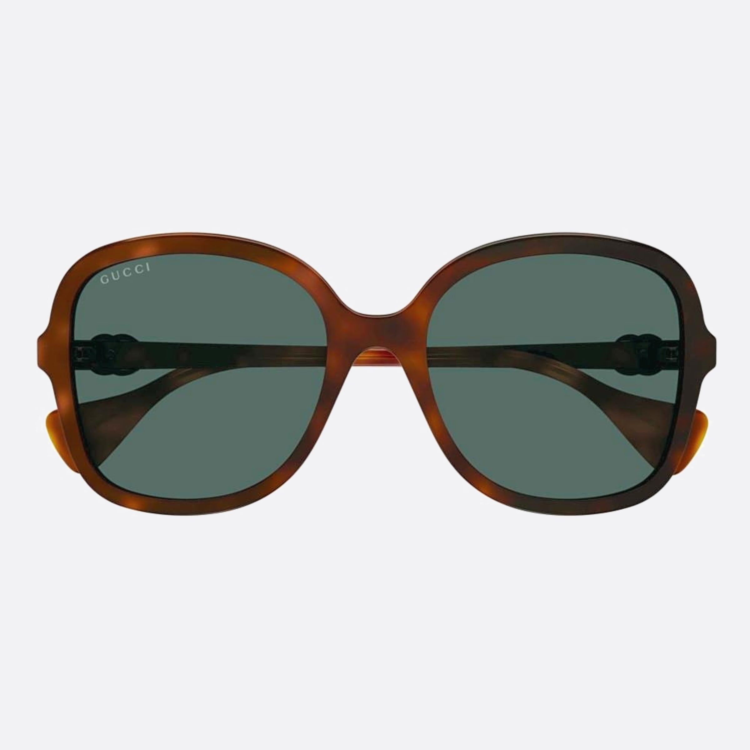 Gucci 56mm Havana Butterfly Women Sunglasses - Main View