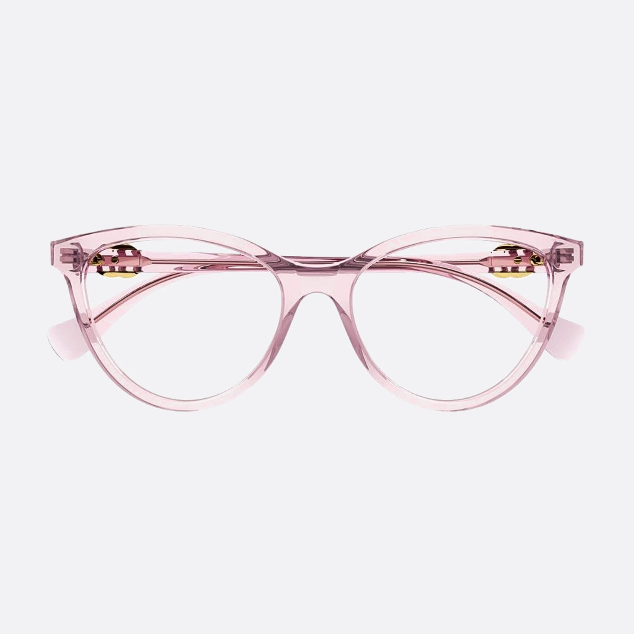 Gucci 53mm Pink Cat Eye Woman Eyeglasses - Main View