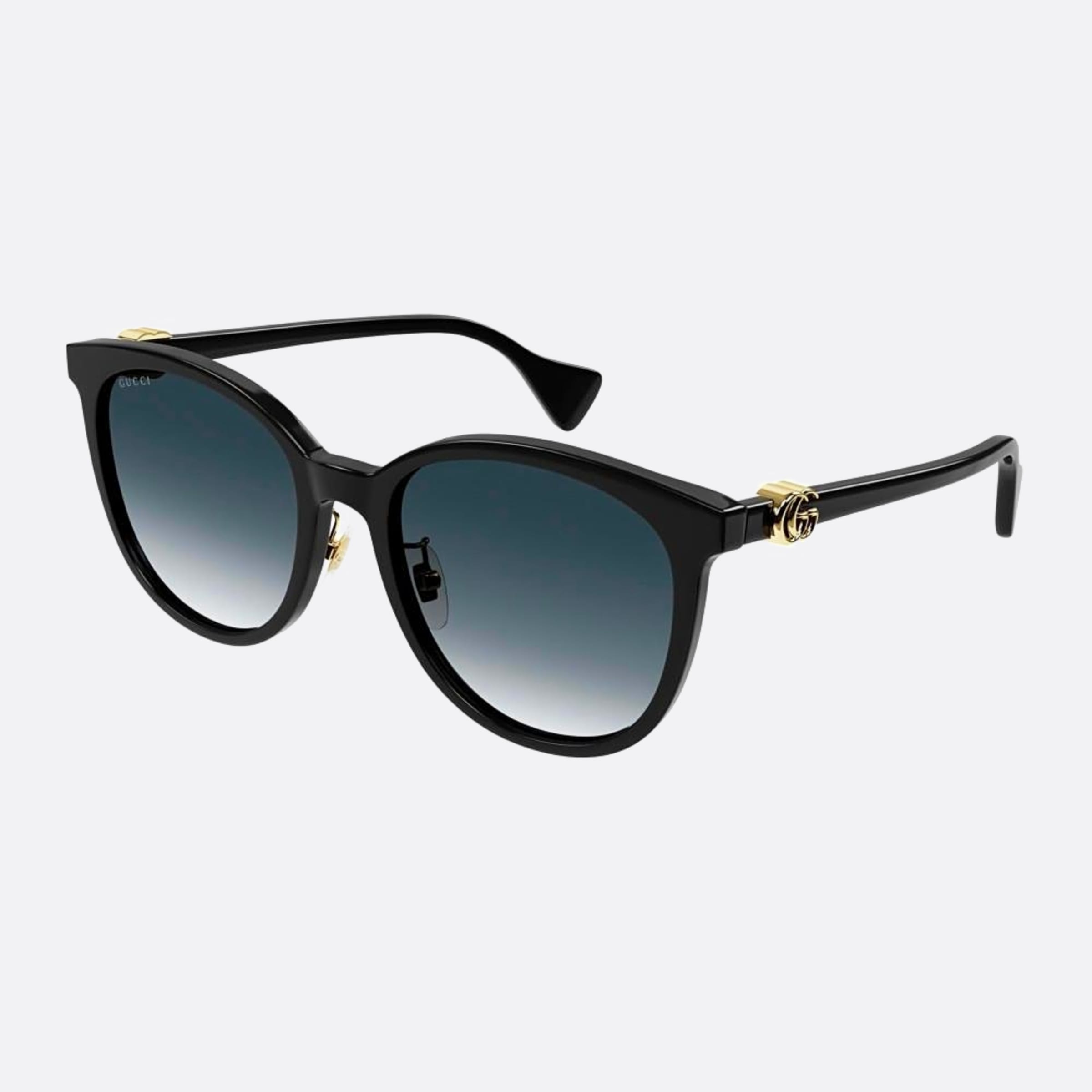 Gucci 56mm Gg1180sk Black Cat Eye Woman Sunglasses - Side View