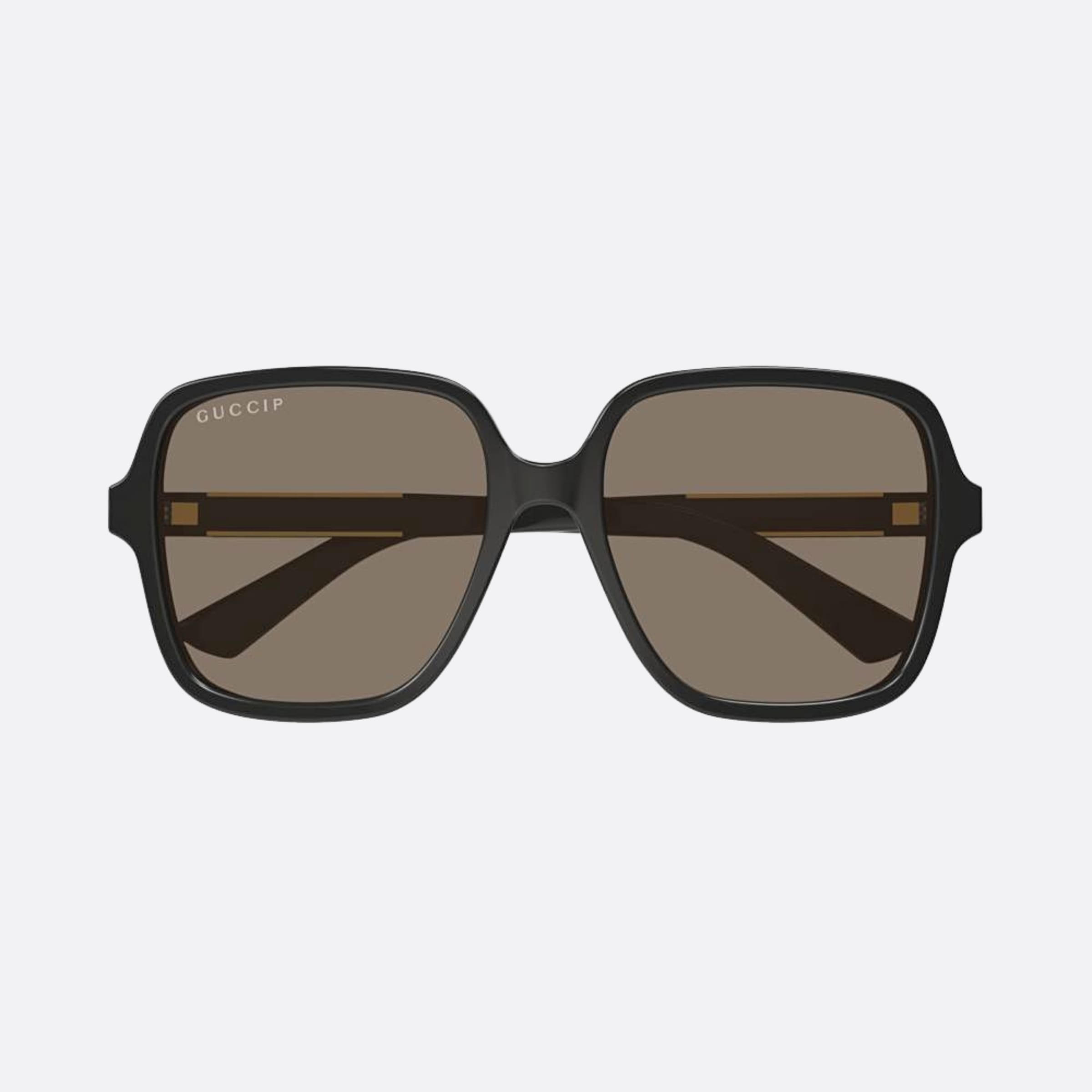 Gucci 58mm Ghy Black Butterfly Polarized Woman Sunglasses - Main View