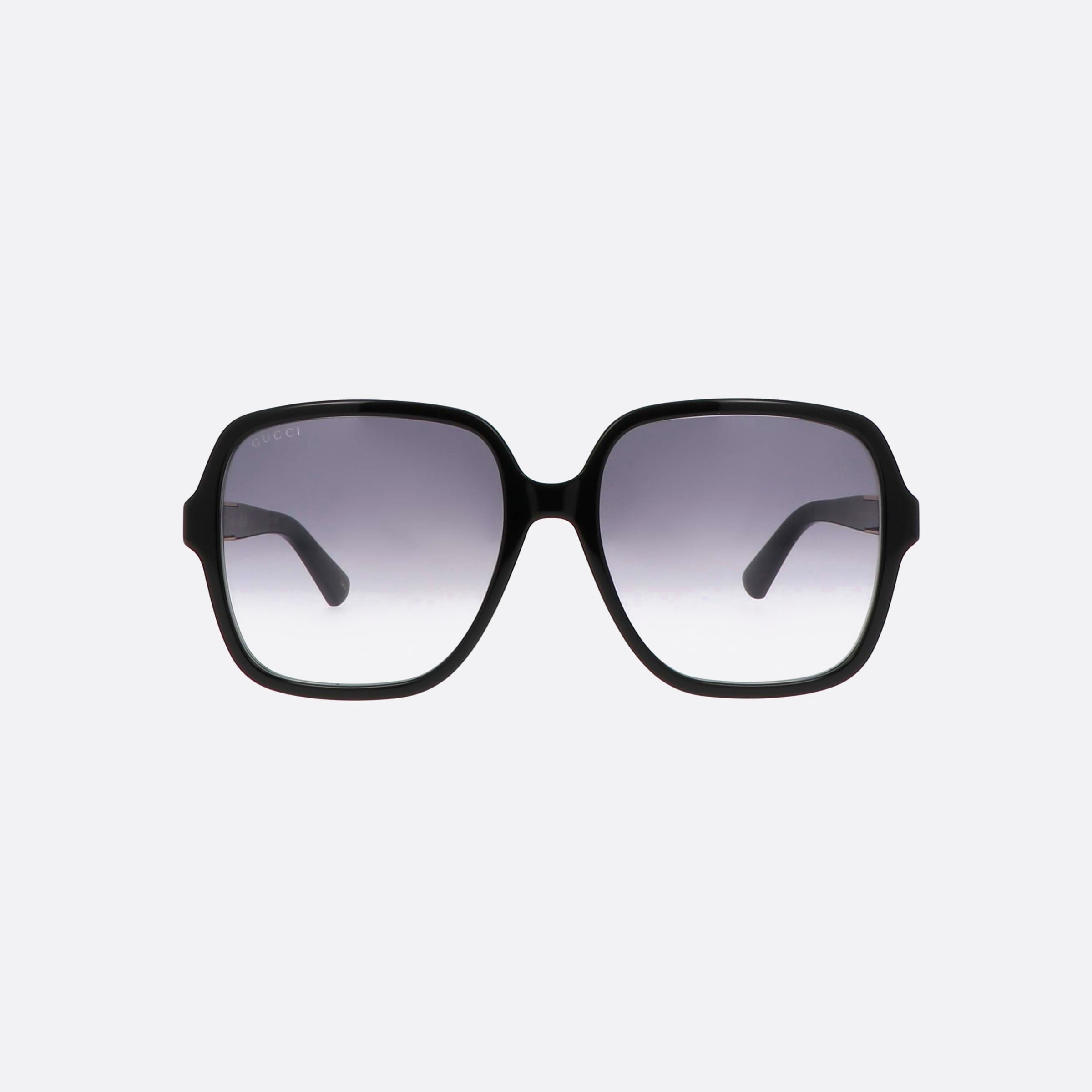 Gucci 58mm Black Butterfly Woman Sunglasses - Side View