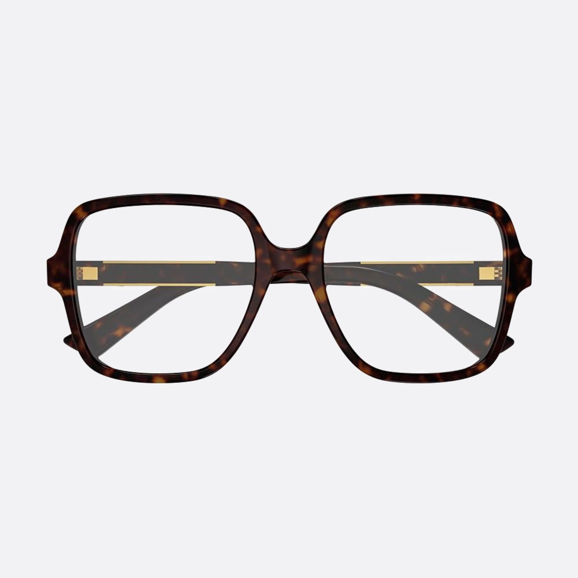 Gucci 57mm Gg1193oa Havana Geometric Women Eyeglasses - Main View