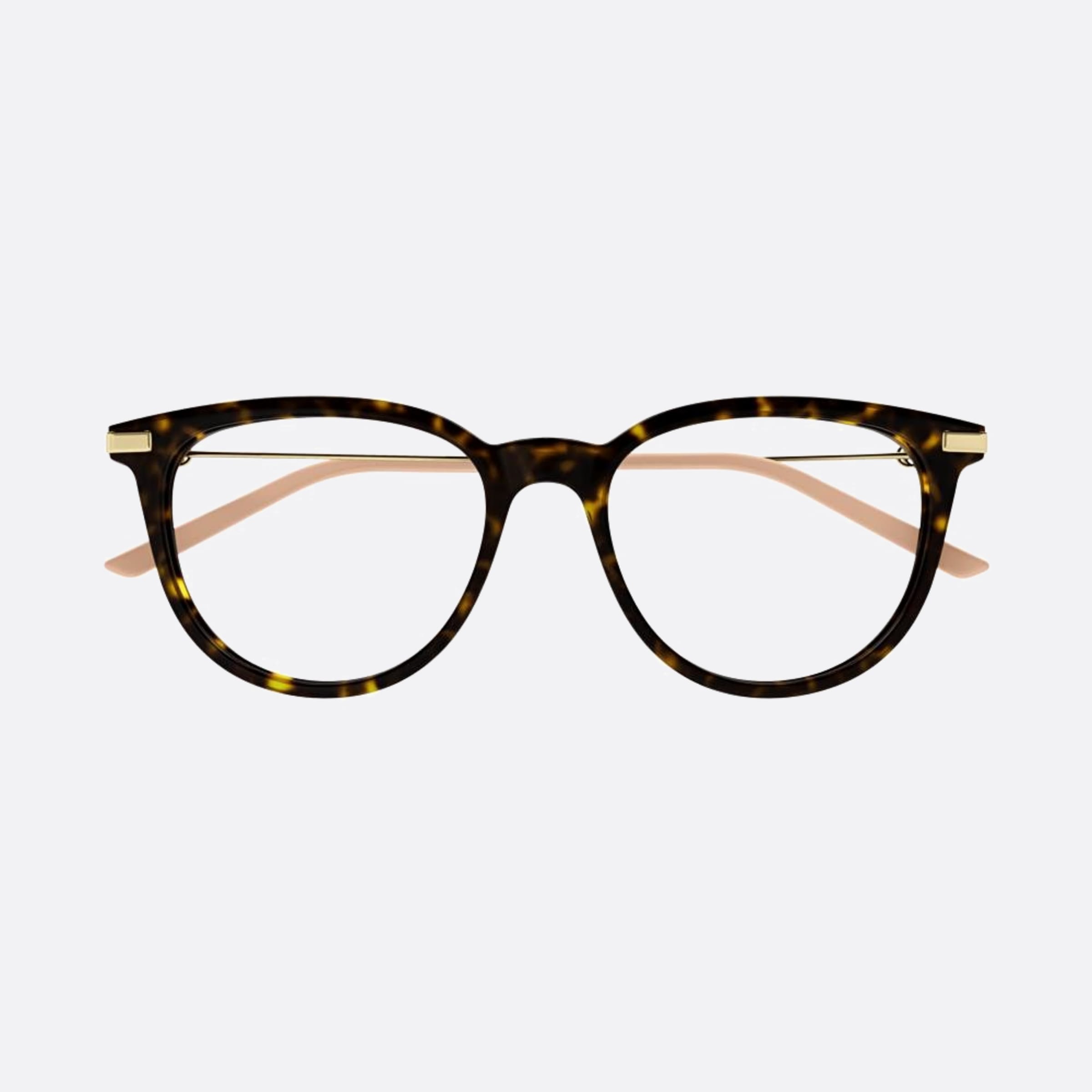Gucci 53mm Havana Cat Eye Women Eyeglasses - Main View