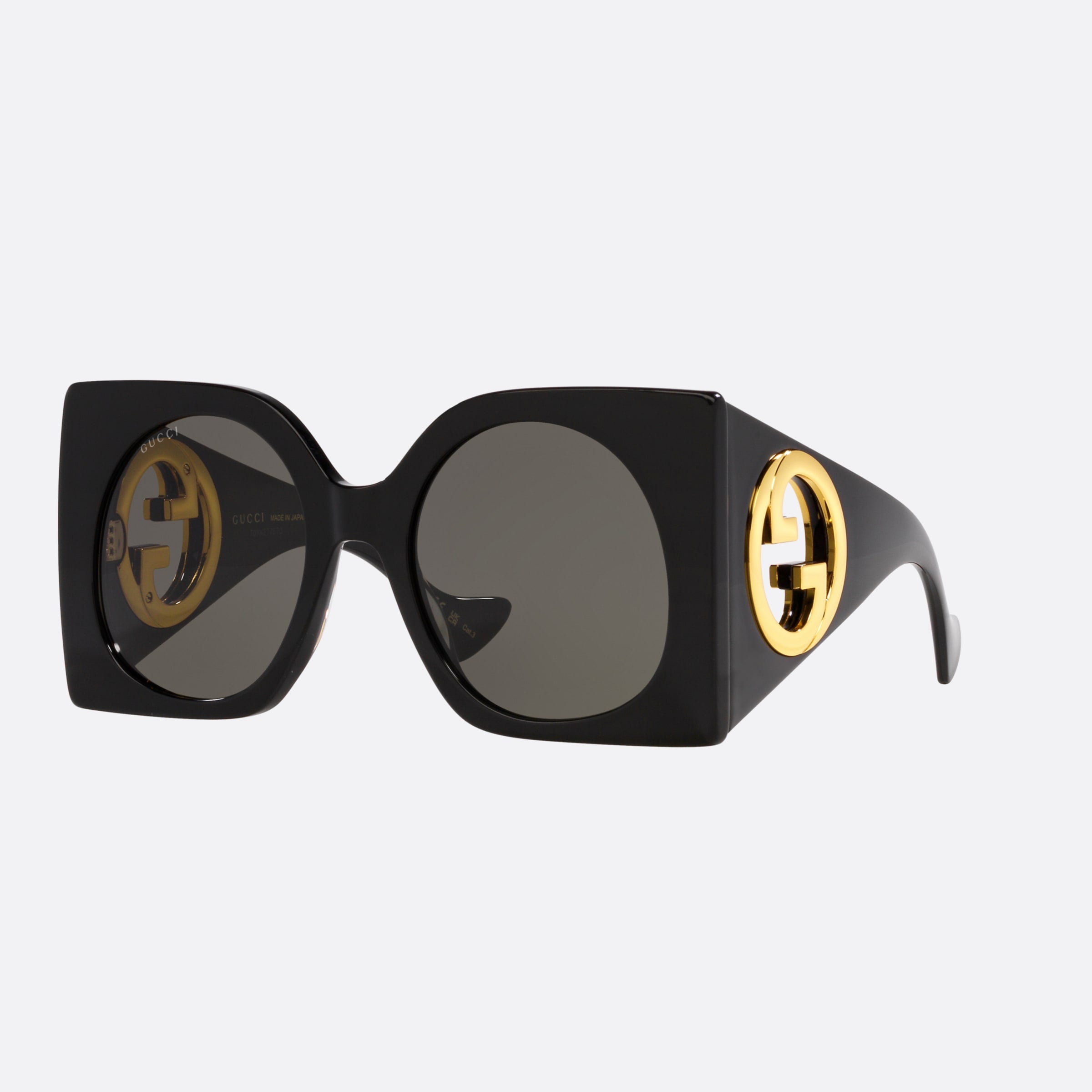 Gucci 55mm Black Butterfly Woman Sunglasses - Main View