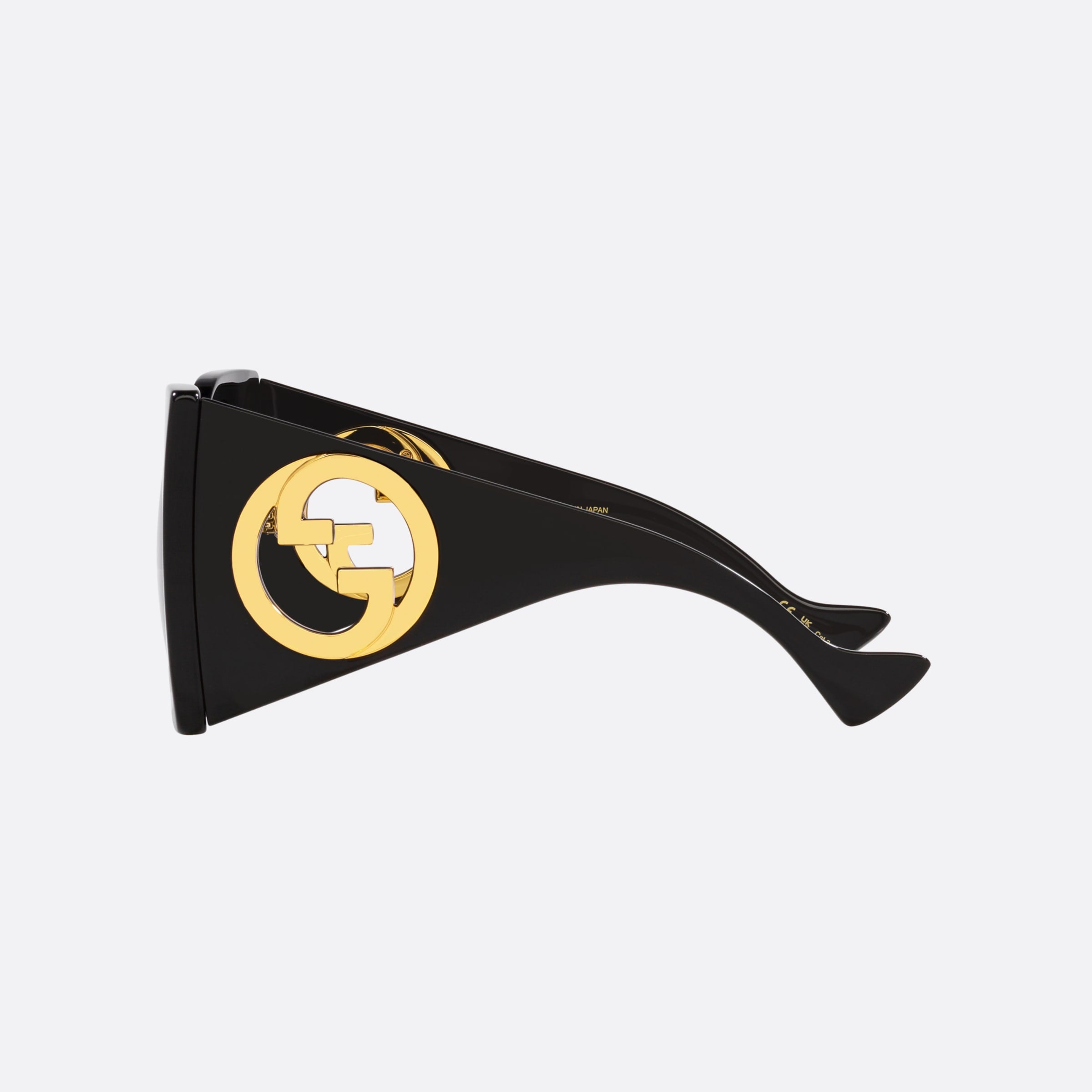 Gucci 55mm Black Butterfly Woman Sunglasses - Detail View