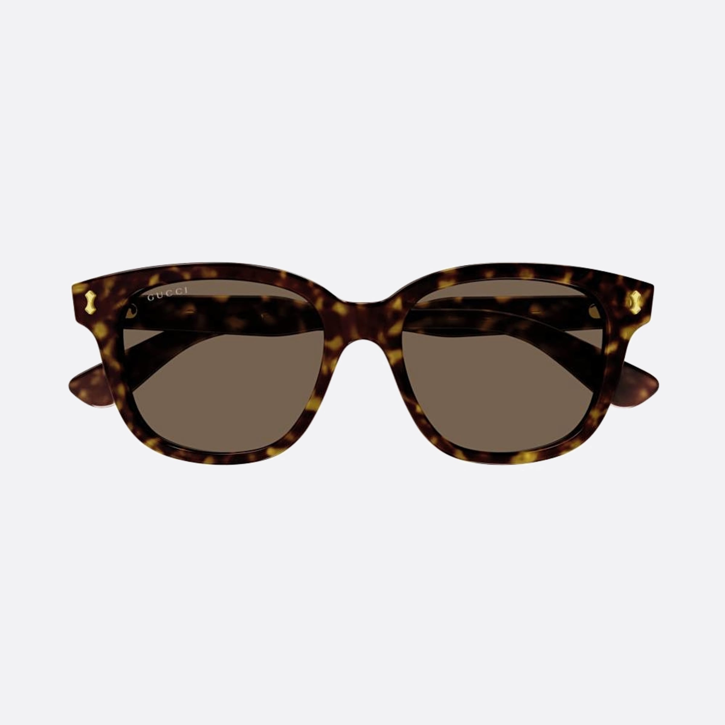 Gucci 52mm Havana Squared Man Sunglasses - Main View