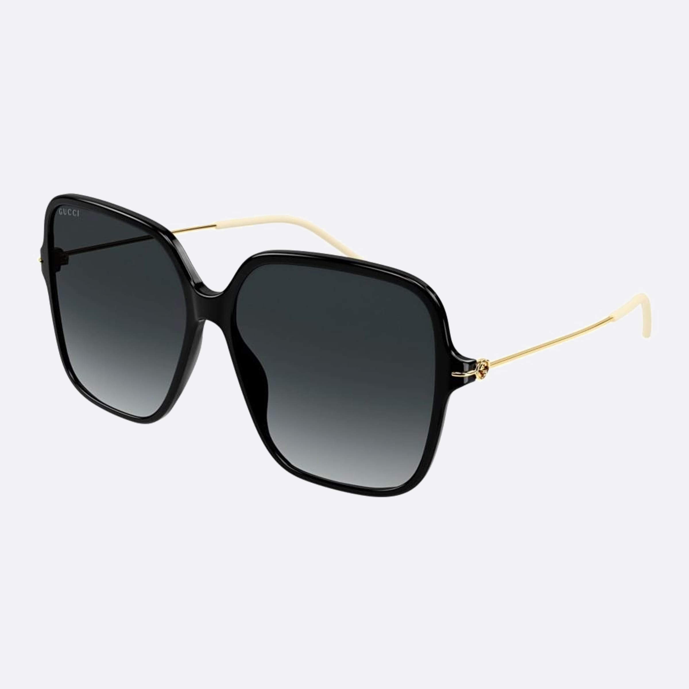 Gucci 60mm Gg1267sa Black Oversize Women Sunglasses - Side View