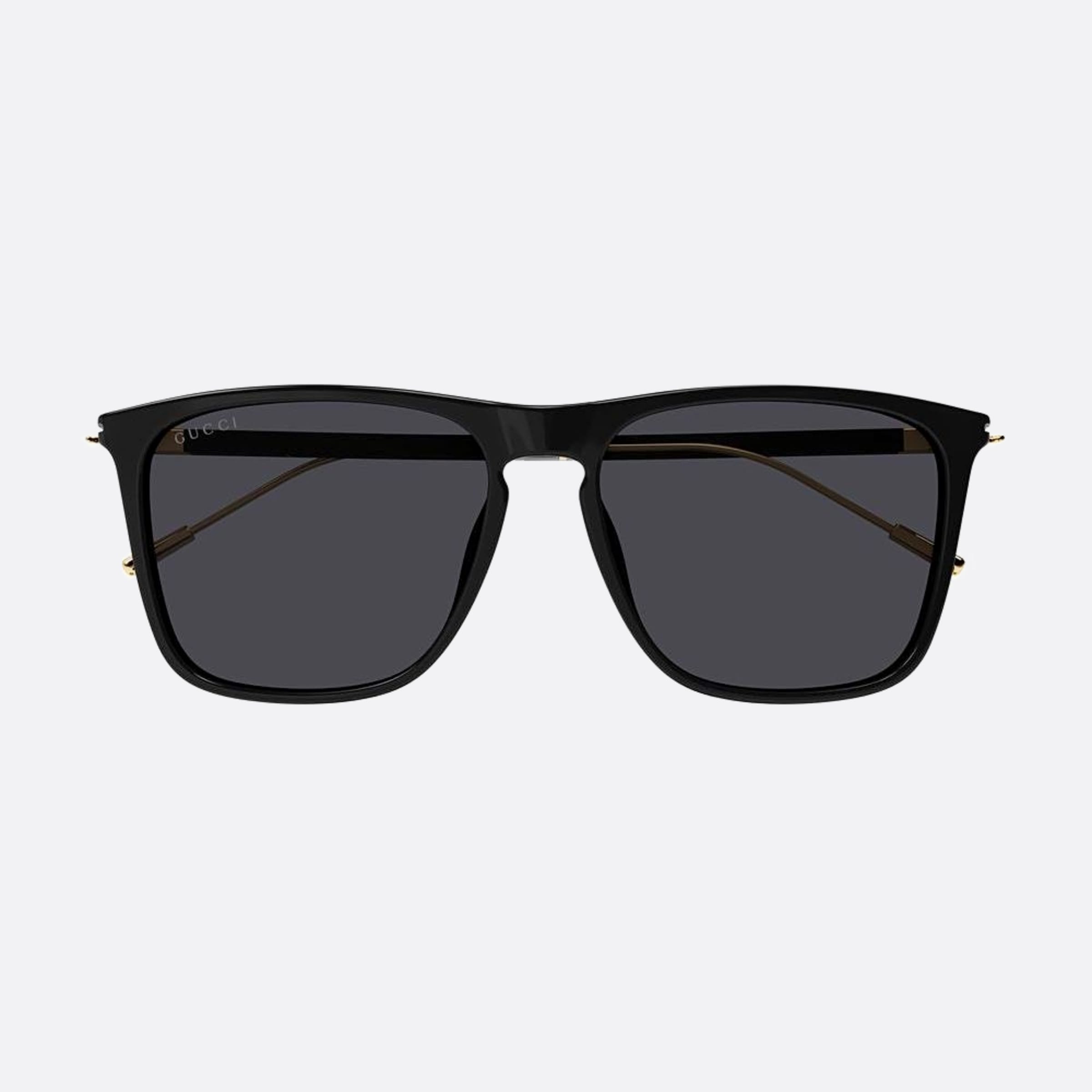 Gucci 58mm Black Squared Man Sunglasses - Main View