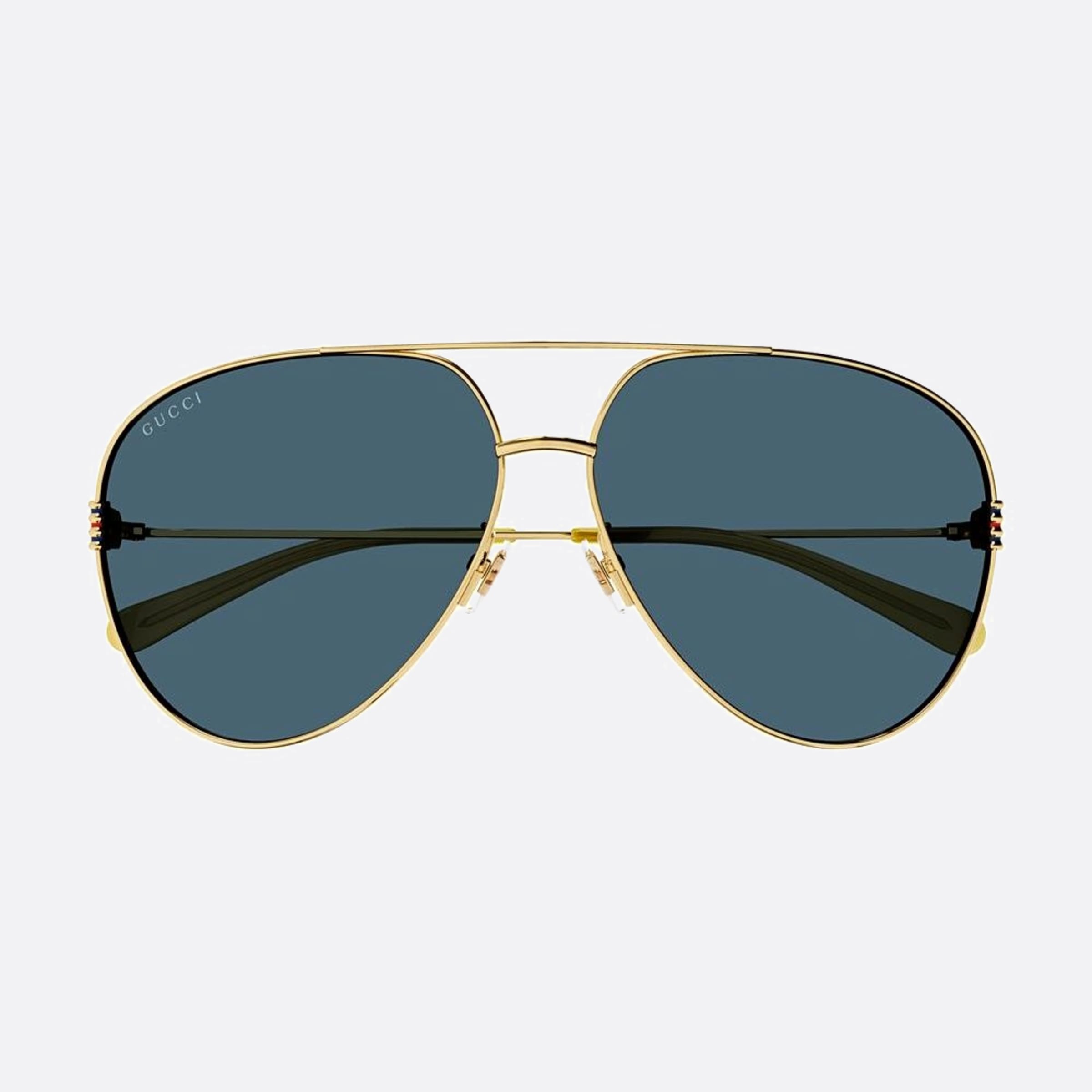 Gucci 62mm Mki Gold Pilot Women Sunglasses - Main View
