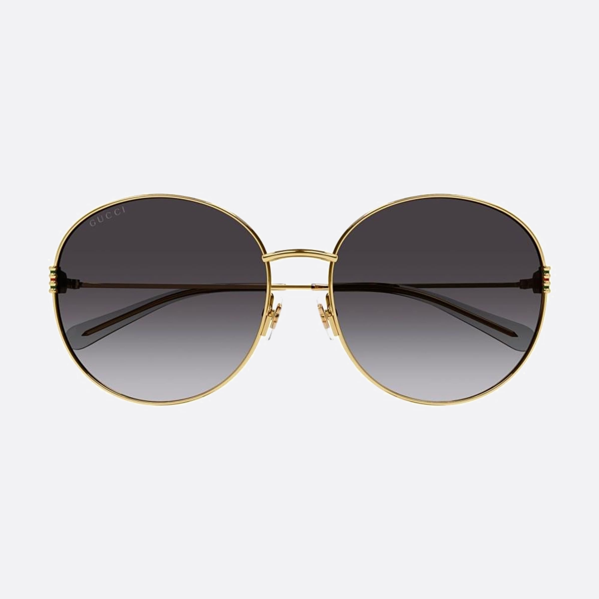 Gucci 60mm Gg1281sk Black Round Woman Sunglasses - Main View