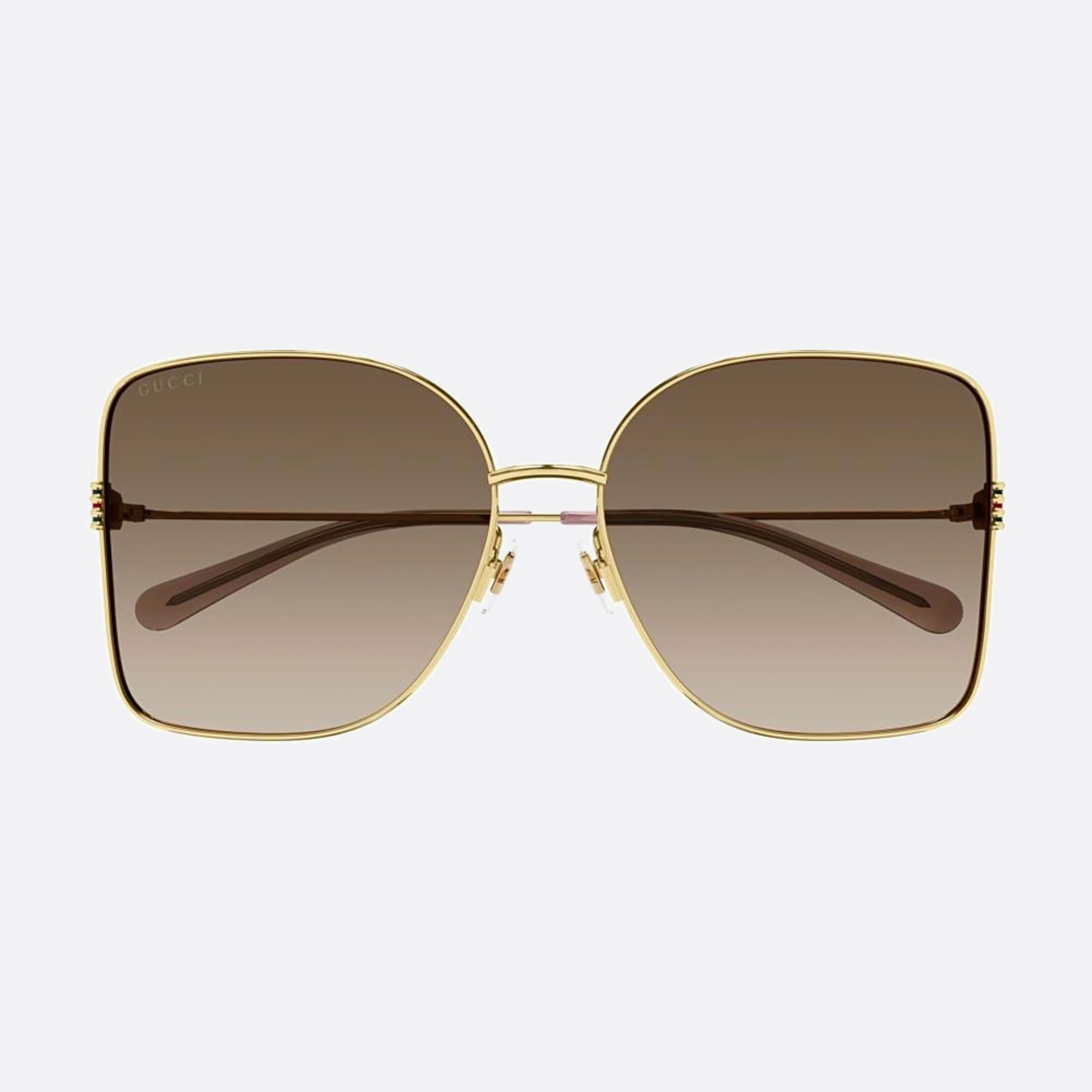 Gucci 62mm Gg1282sa Gold Geometric Woman Sunglasses - Main View