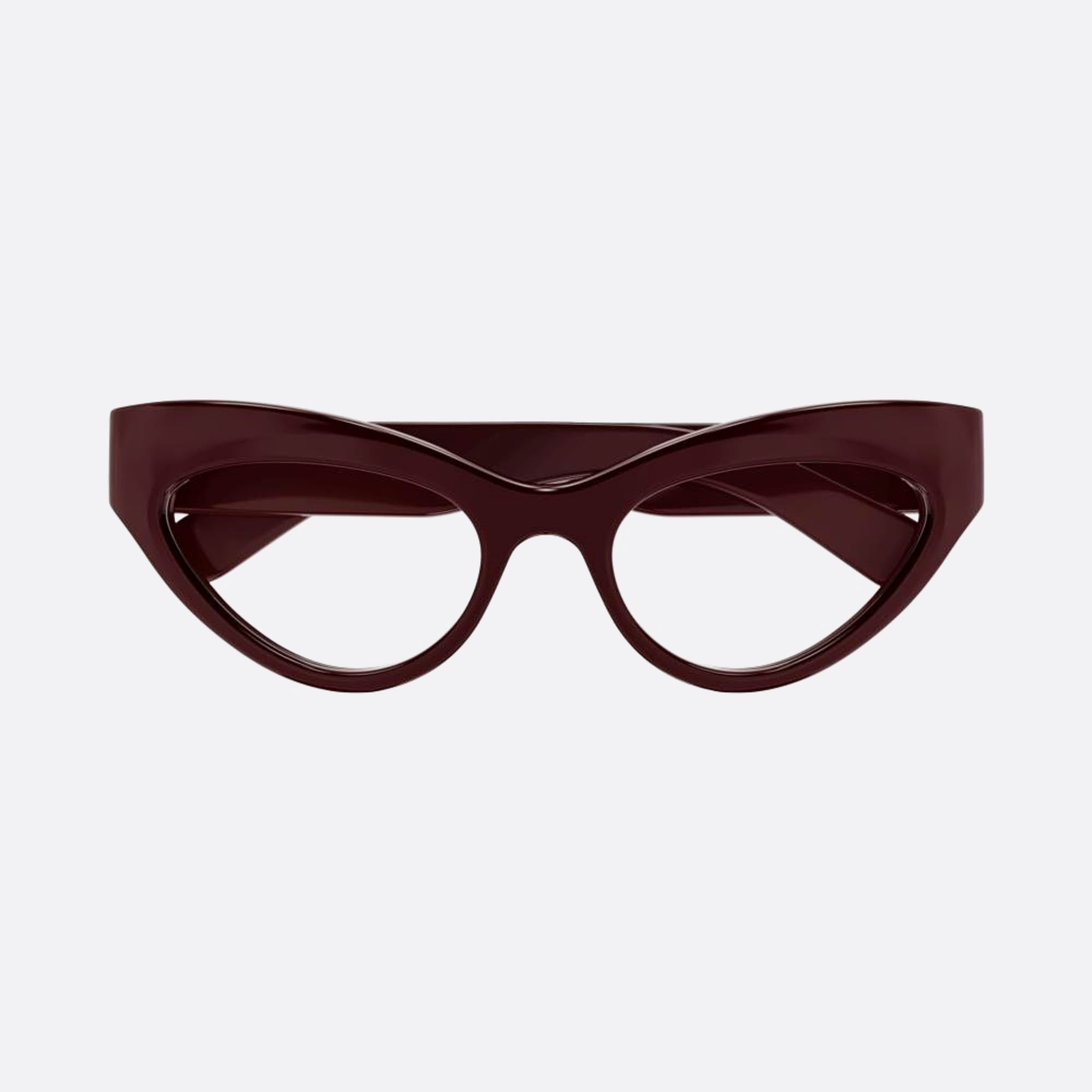 Gucci 53mm Red Cat Eye Woman Eyeglasses - Main View