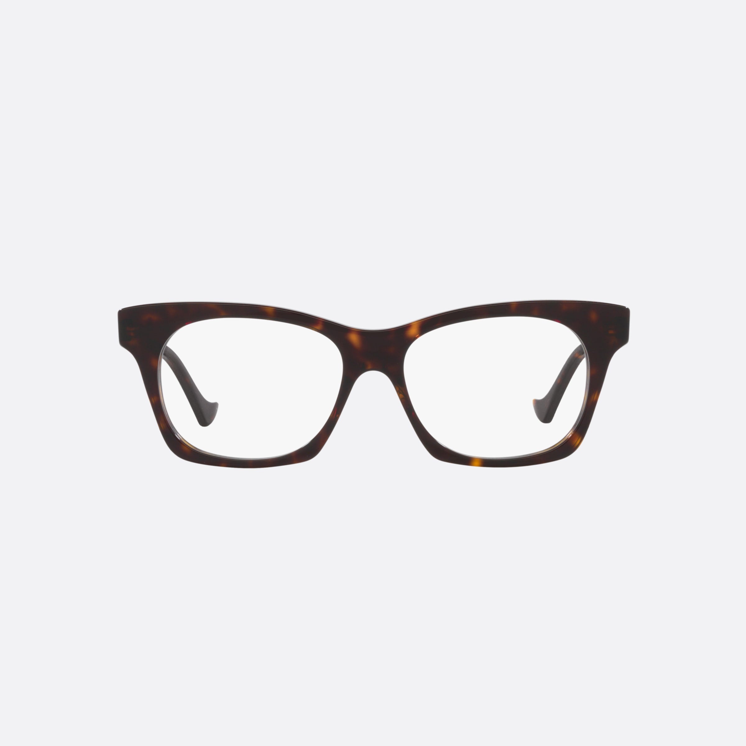 Gucci 55mm Havana Cat Eye Woman Eyeglasses - Lifestyle Shot