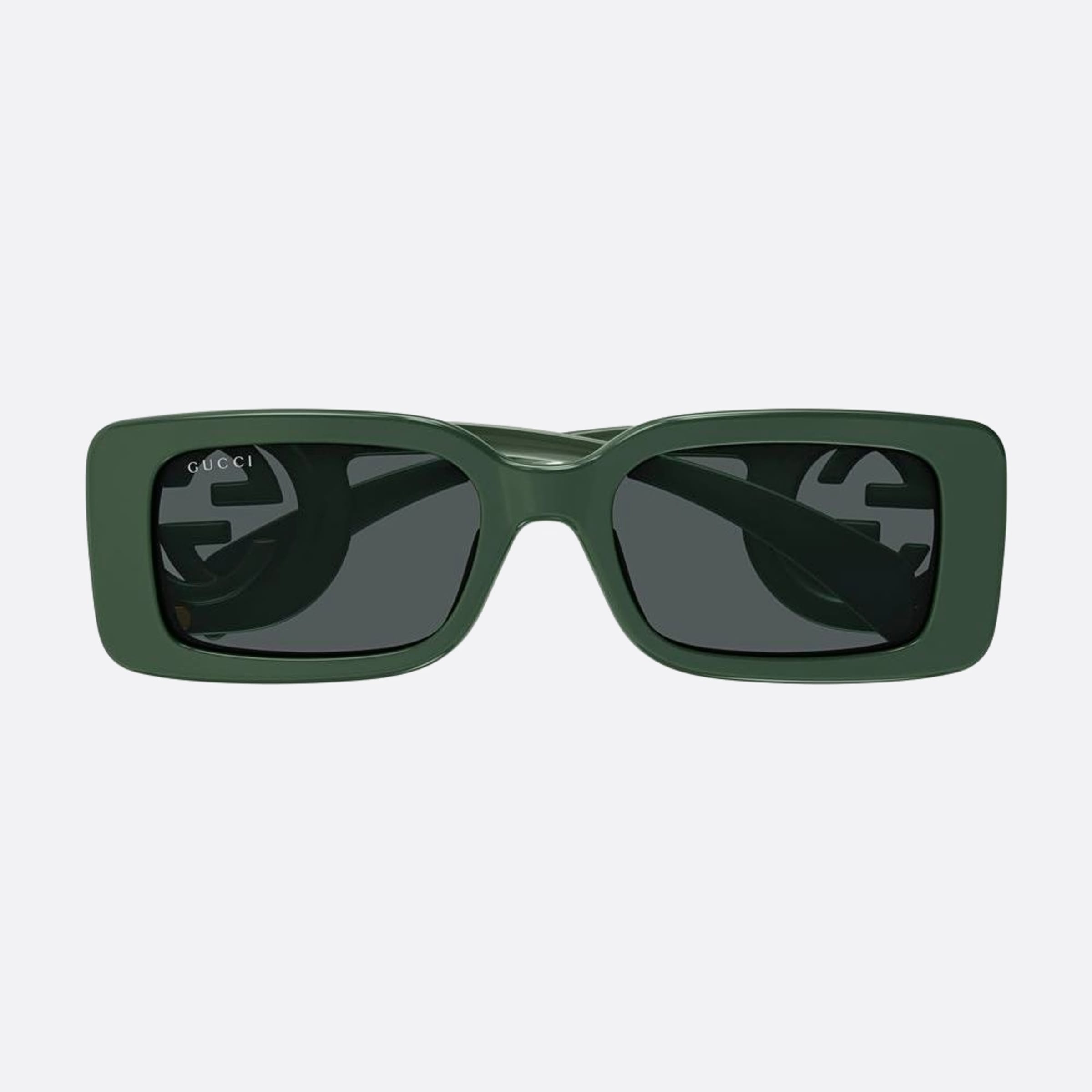 Gucci 54mm Wem Grey Rectangle Women Sunglasses - Main View