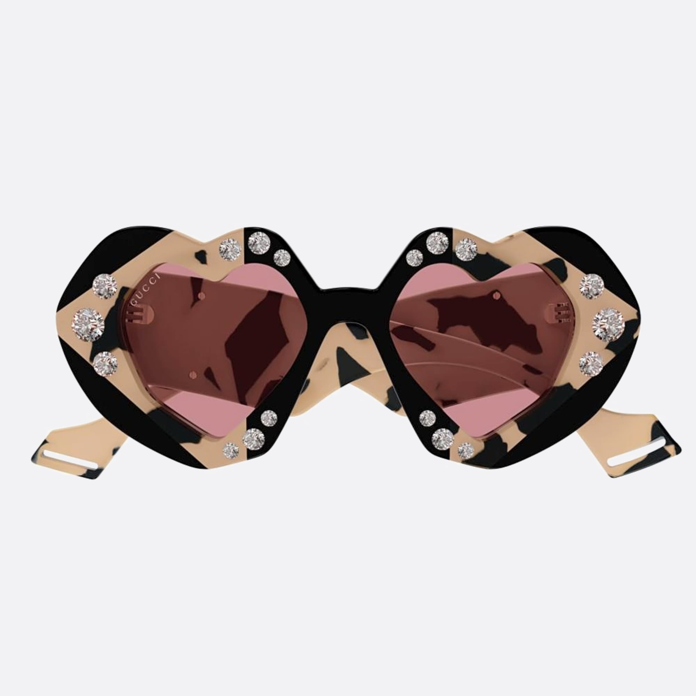 Gucci 48mm Black Geometric Women Sunglasses - Main View