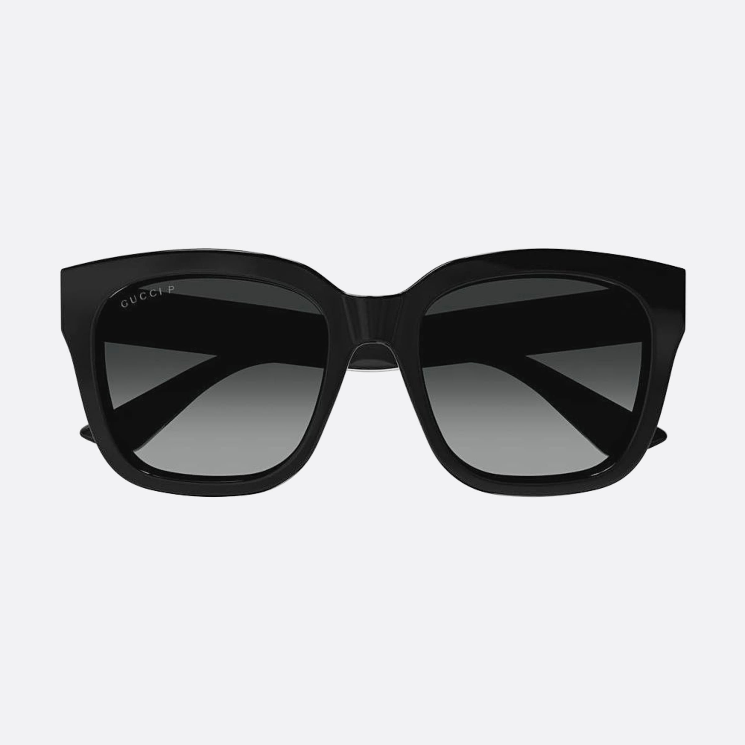 Gucci 54mm Black Visor Polarized Woman Sunglasses - Main View