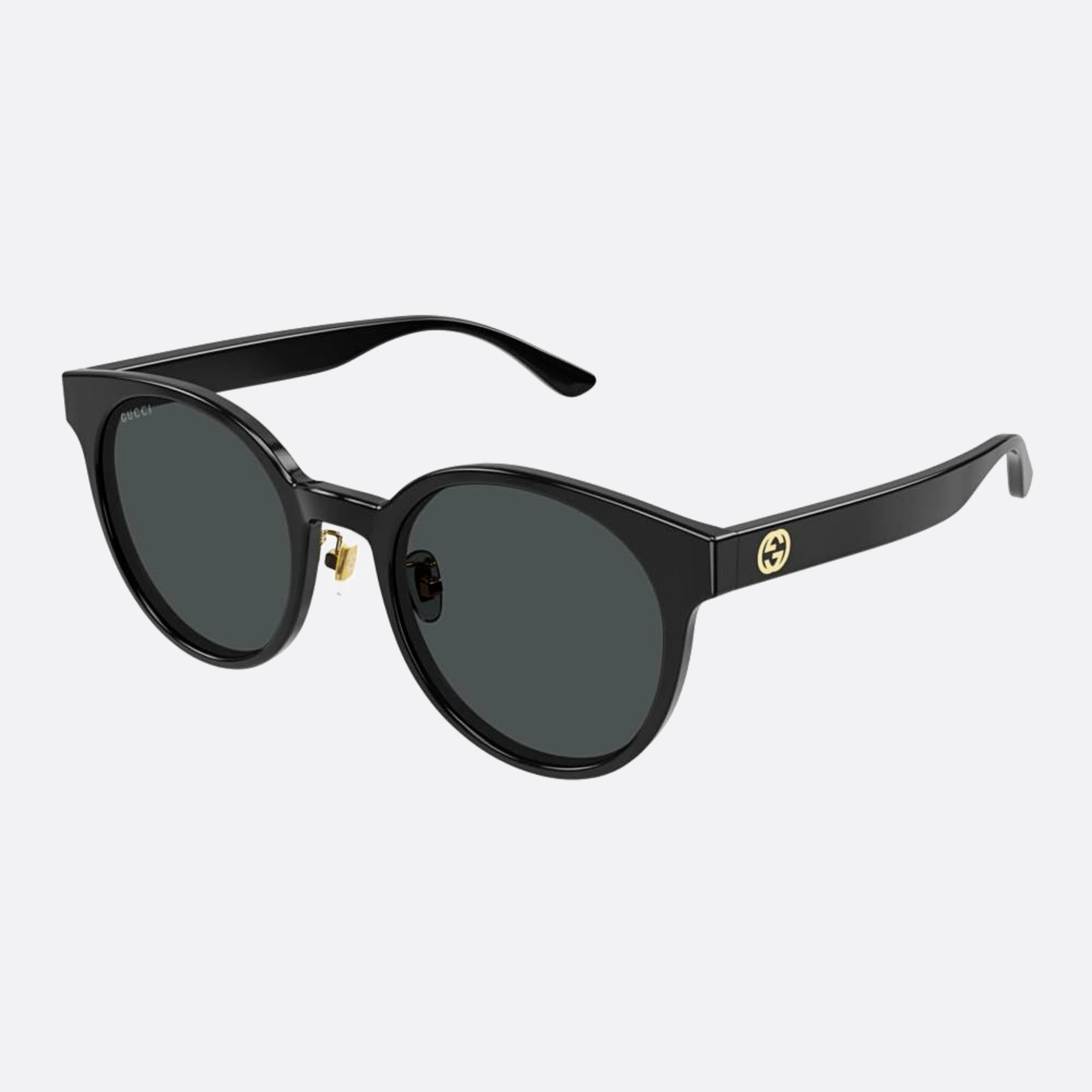Gucci 54mm Gg1339sk Ghf Black Round Women Sunglasses - Side View