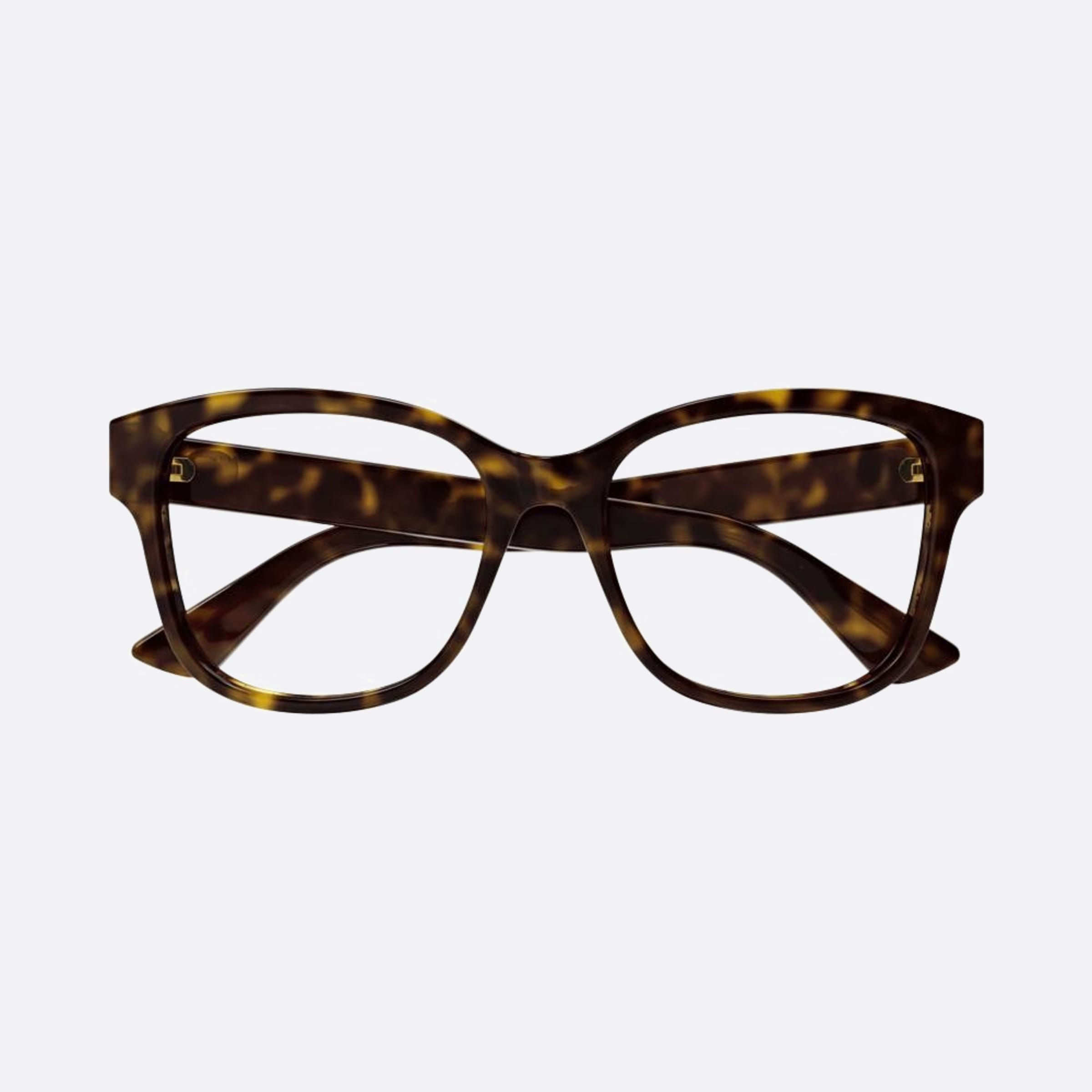 Gucci 54mm Havana Geometric Woman Eyeglasses - Main View