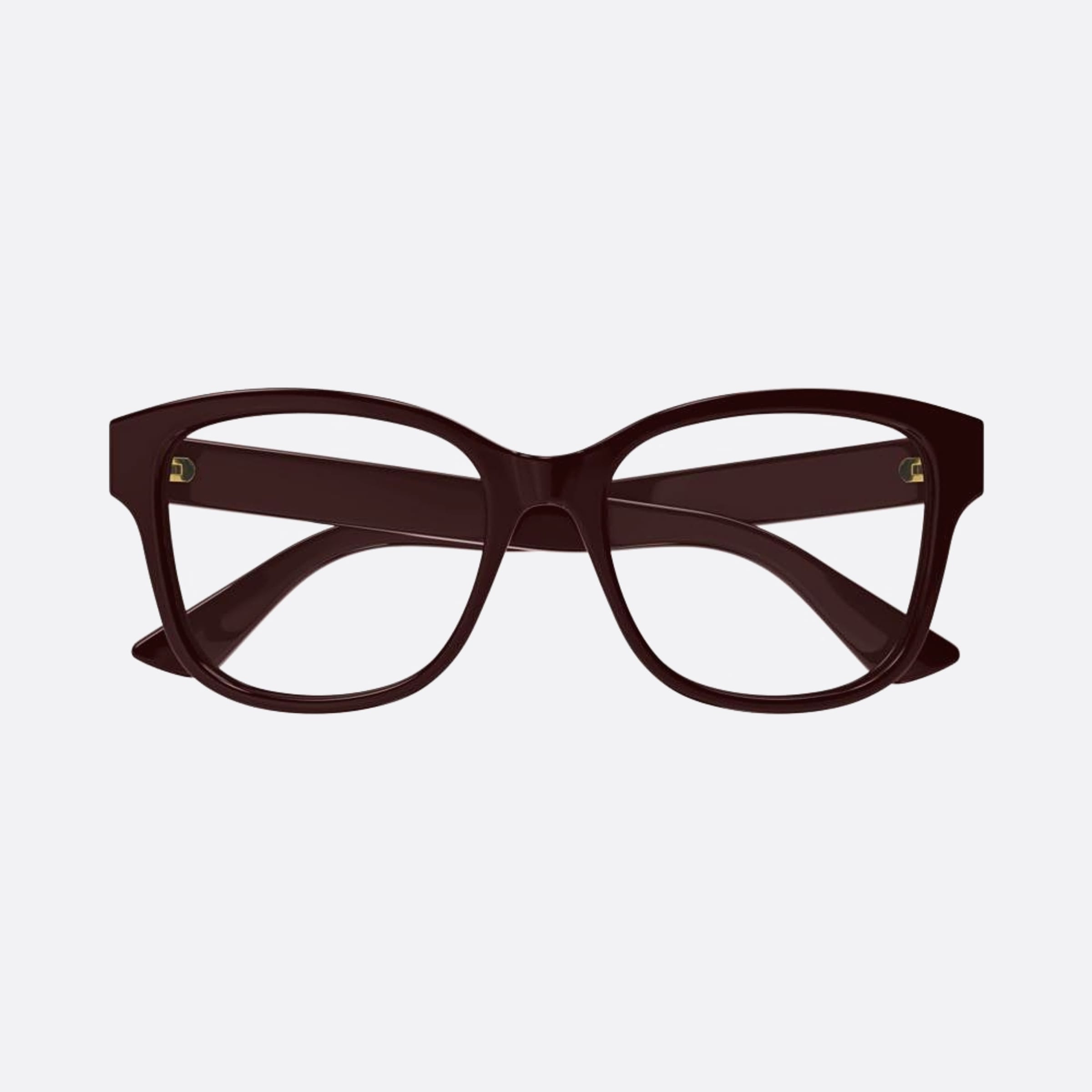 Gucci 54mm Red Geometric Woman Eyeglasses - Main View