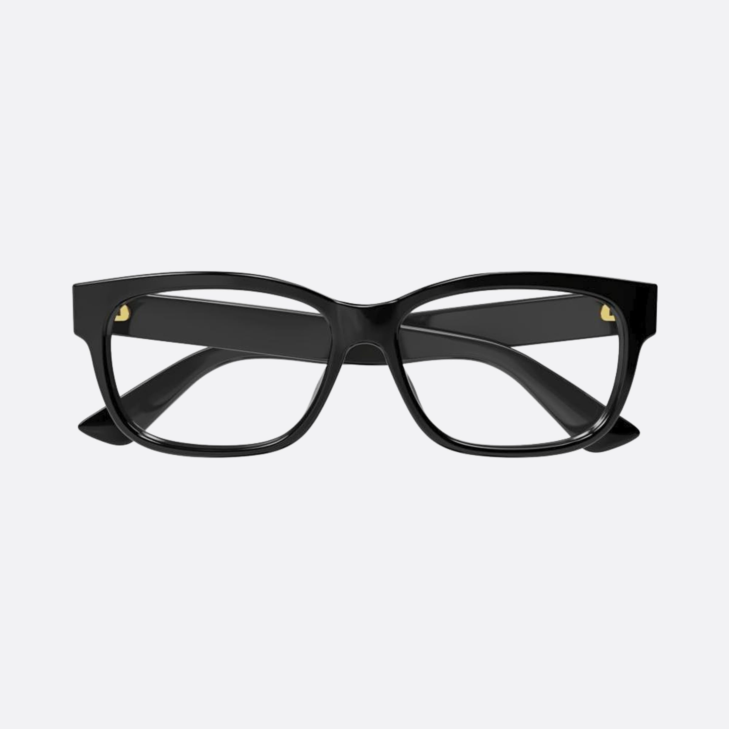 Gucci 55mm Black Geometric Woman Eyeglasses - Main View